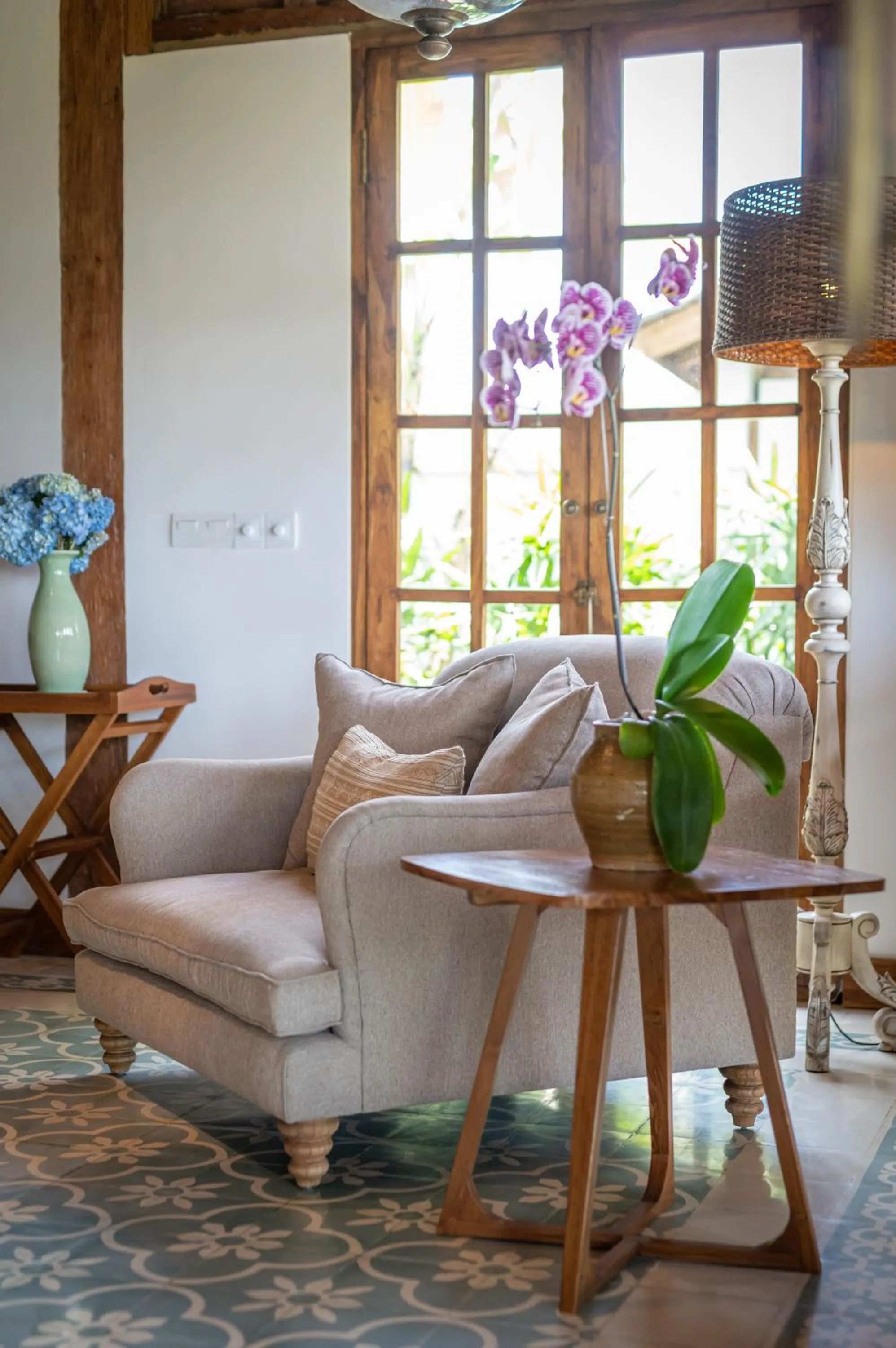 Seating area in Umah Lusa