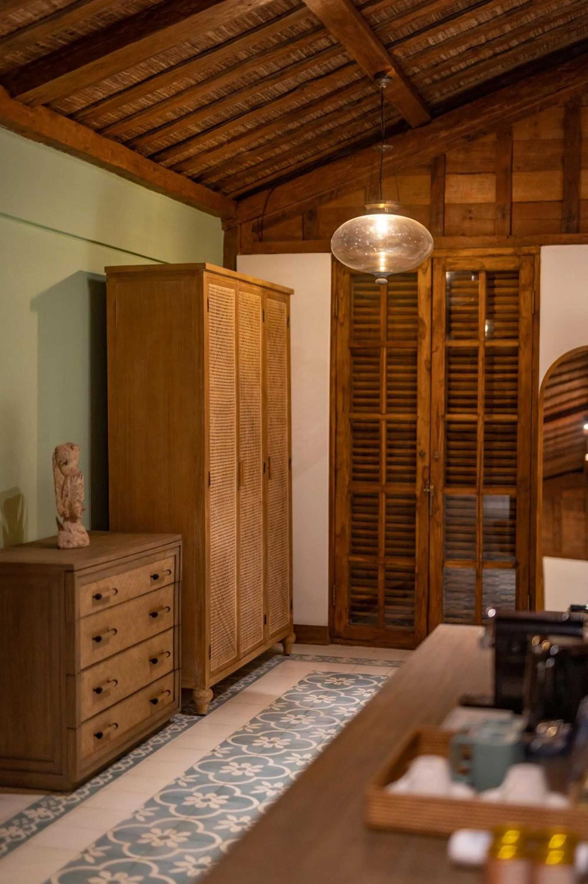 Decorative detail in Umah Lusa