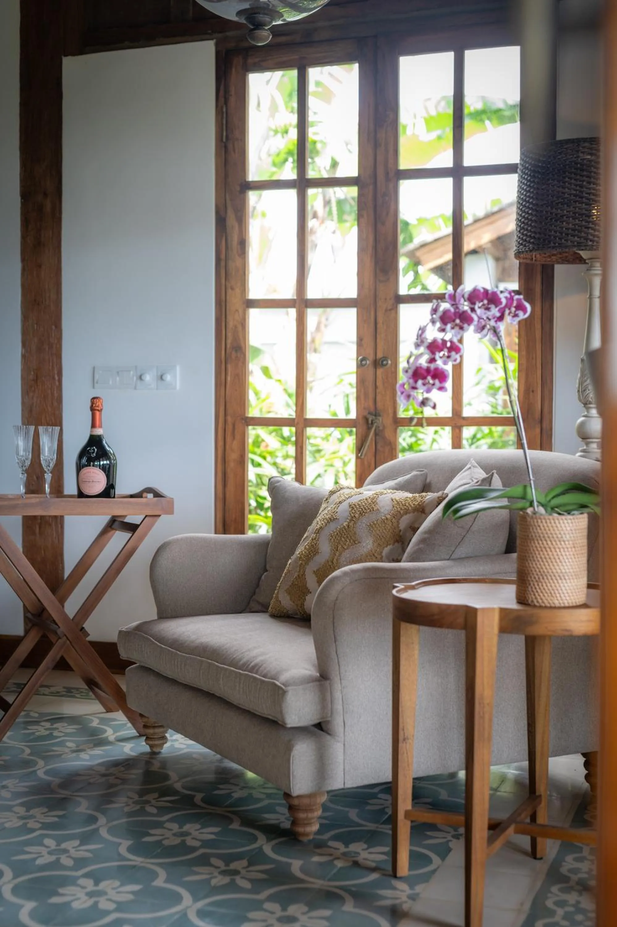 Seating area in Umah Lusa