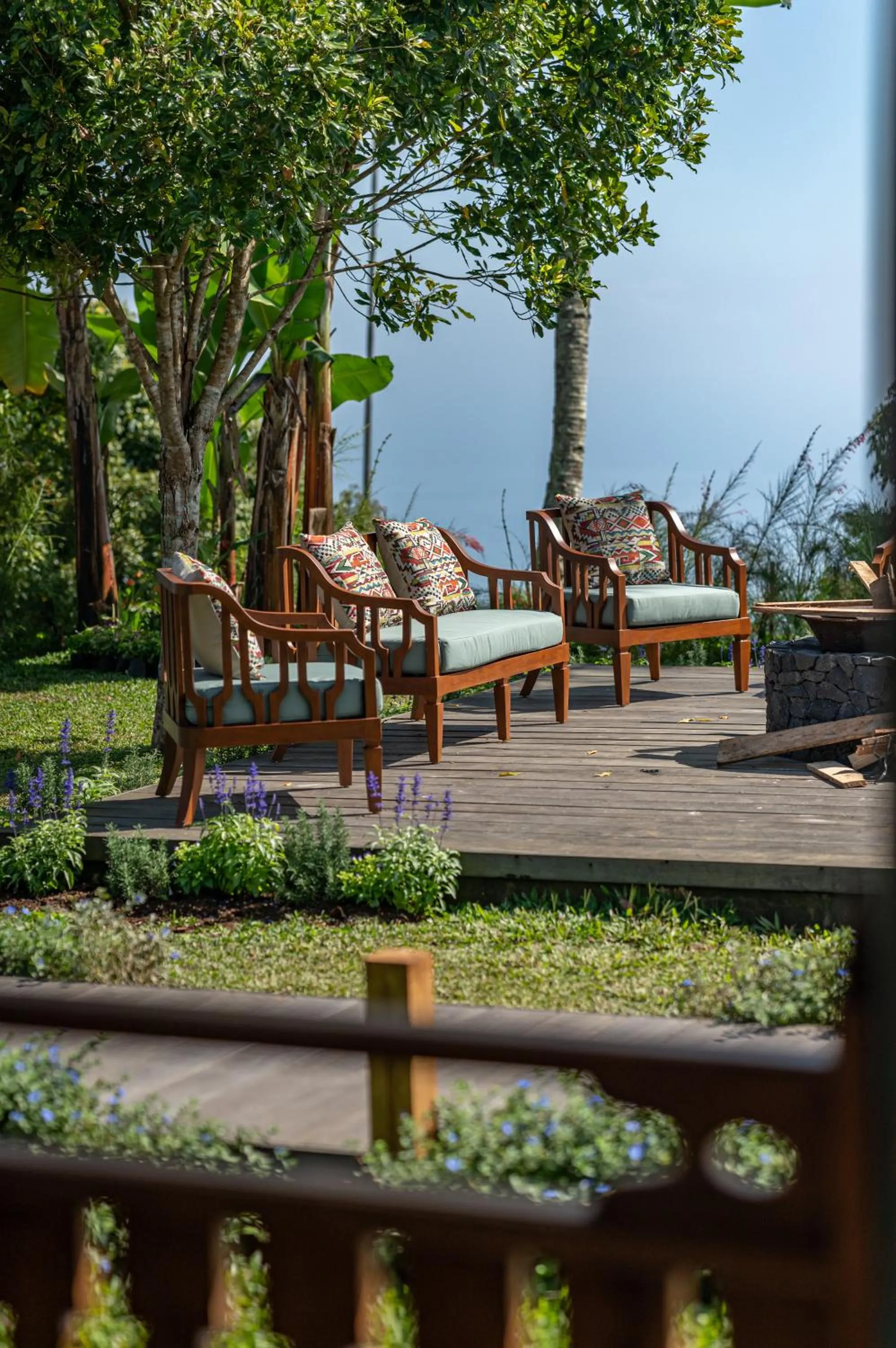 fireplace in Umah Lusa