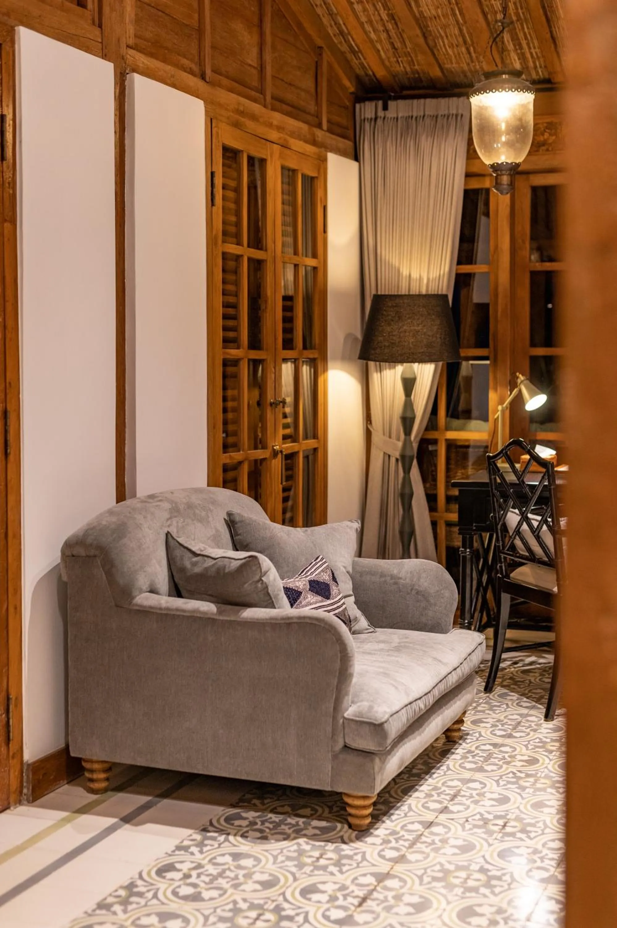 Seating area in Umah Lusa