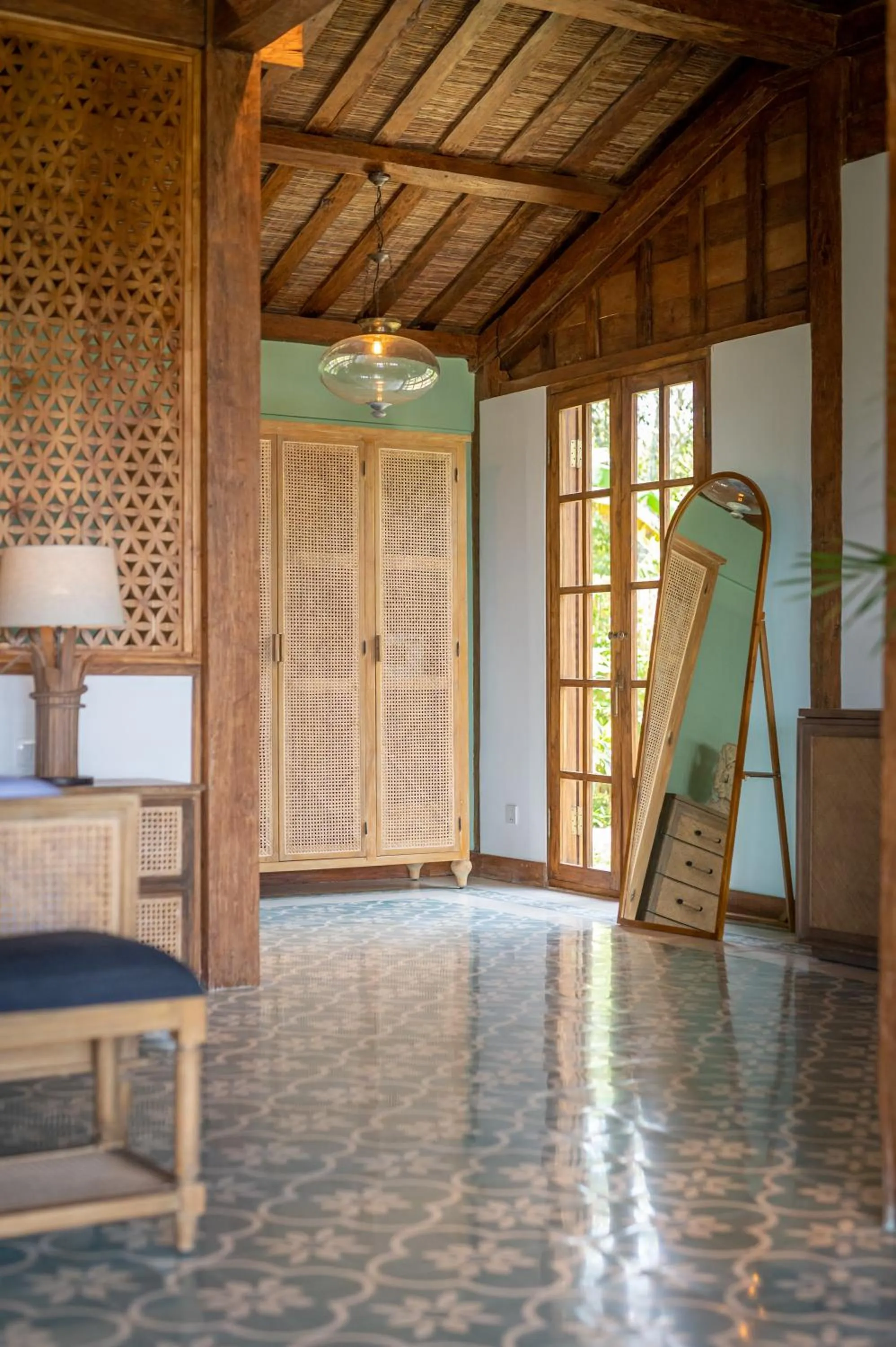 Decorative detail in Umah Lusa