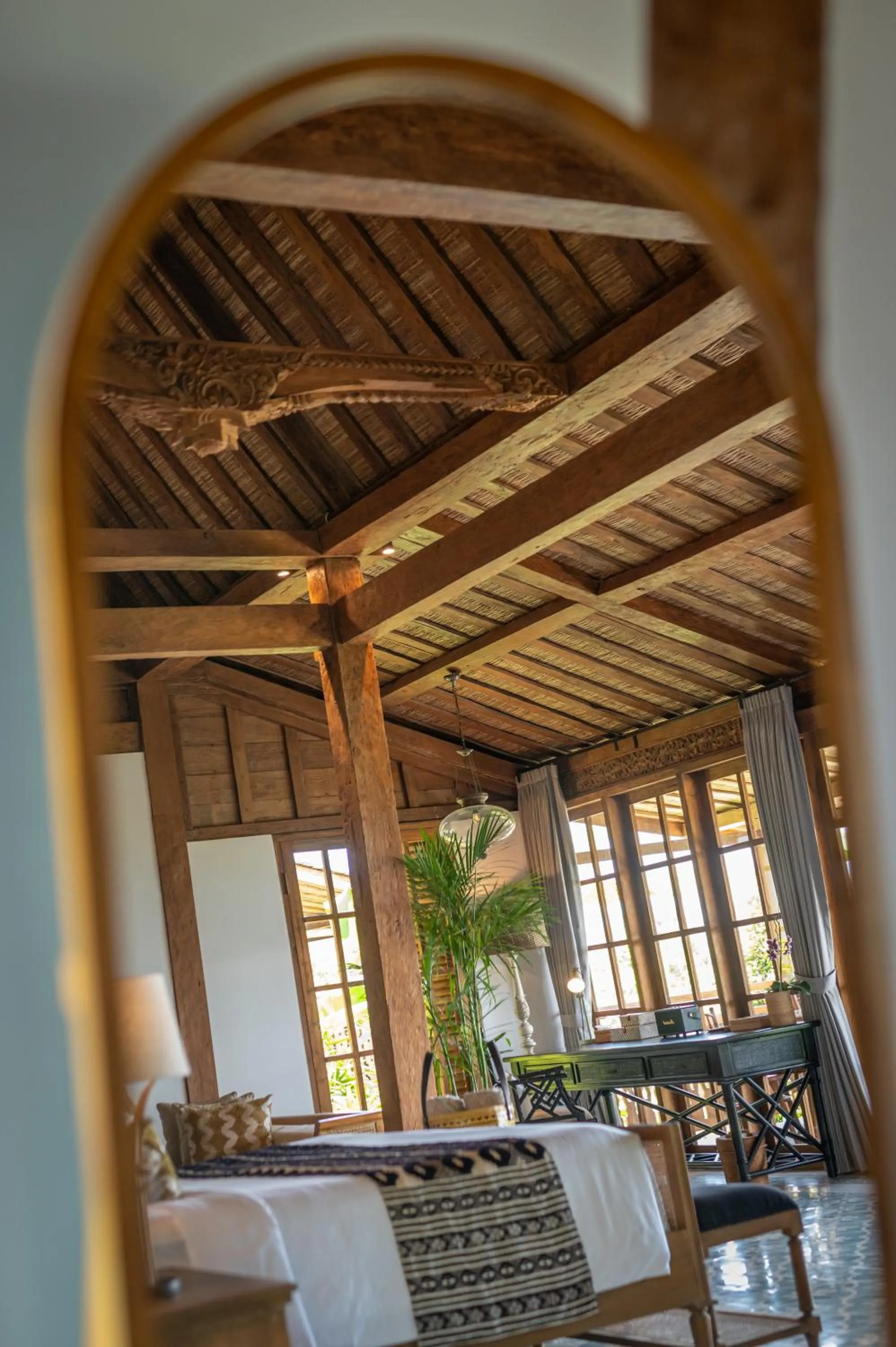 Decorative detail in Umah Lusa