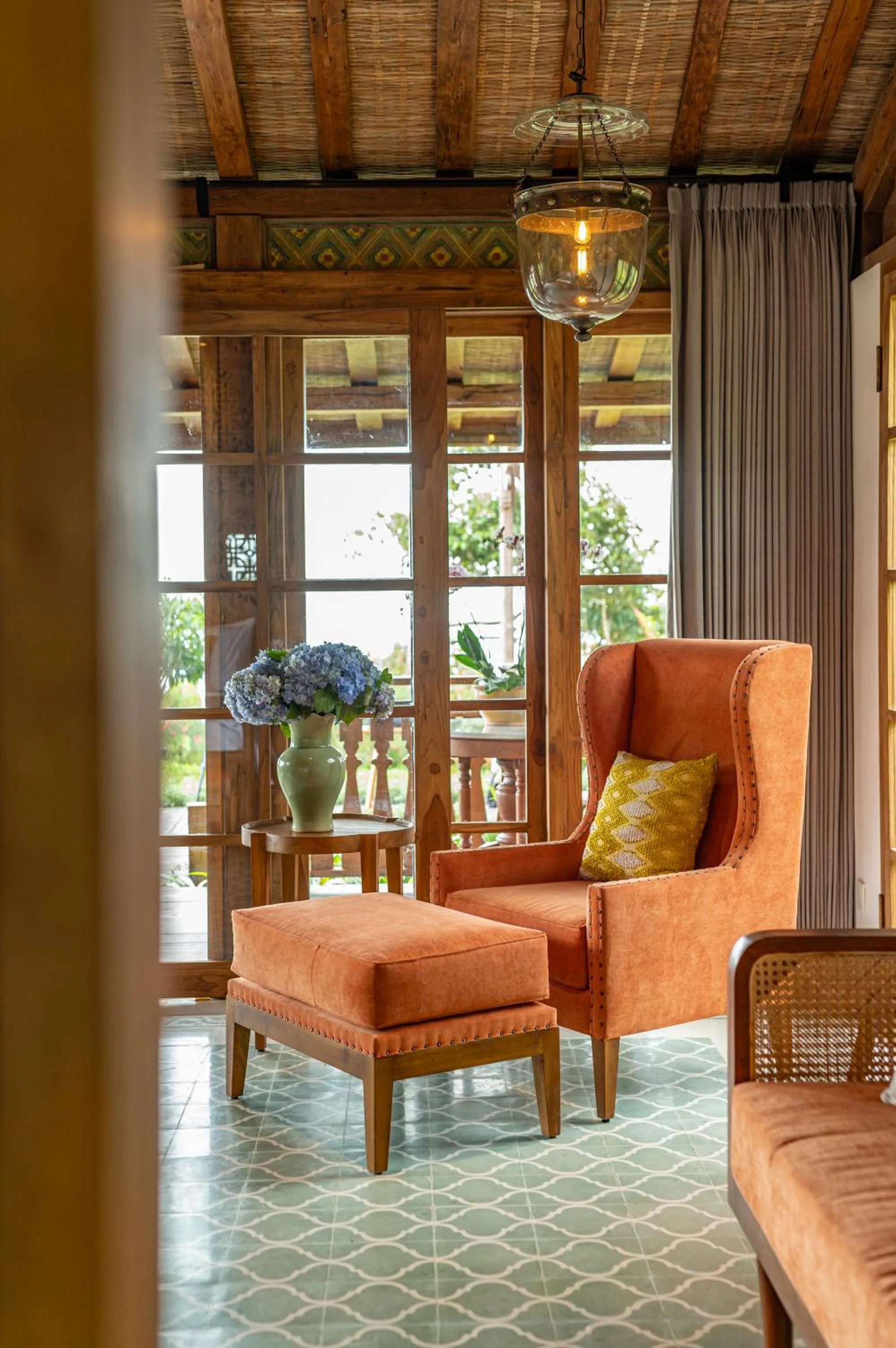 Seating area in Umah Lusa