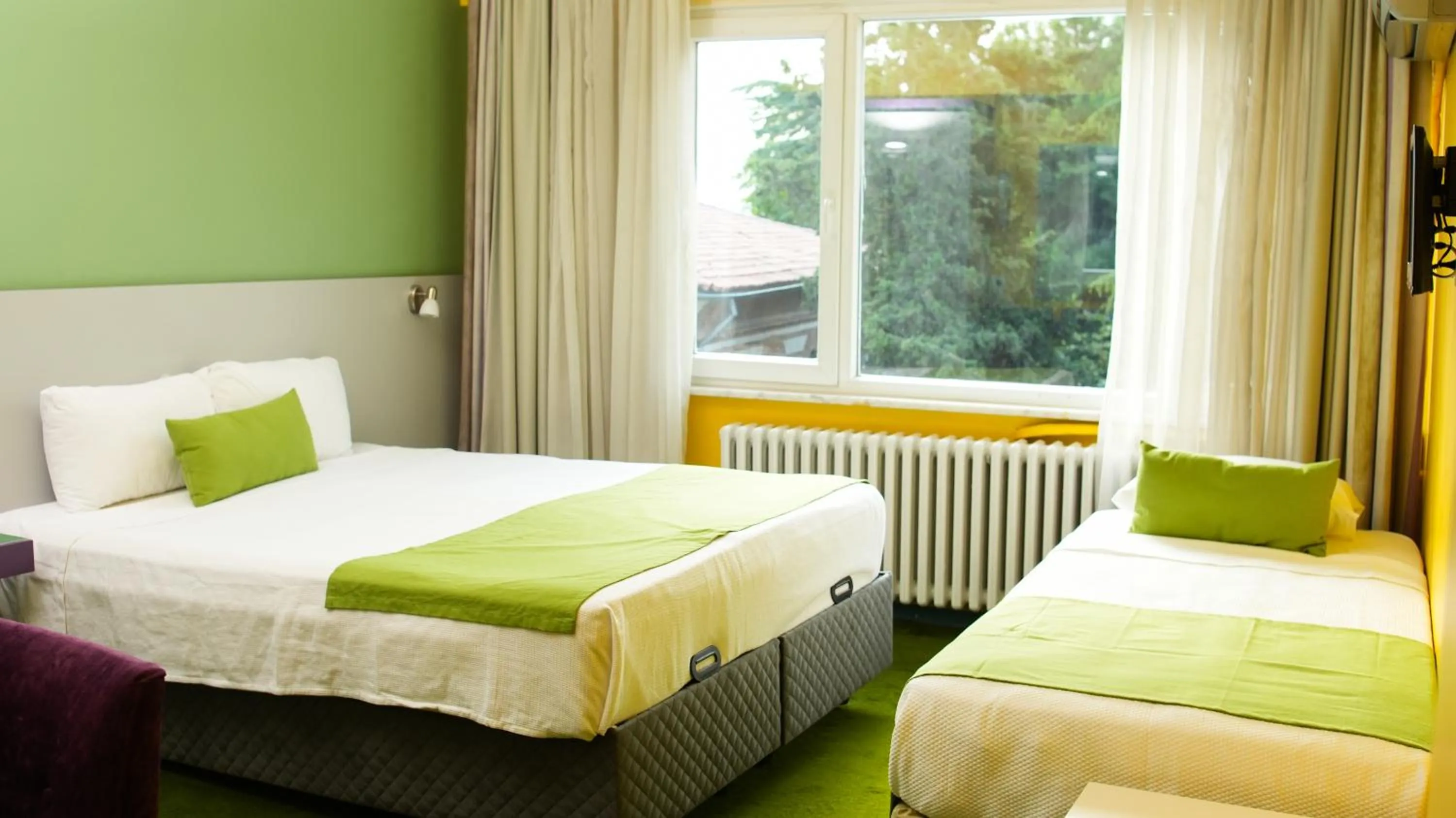 Bed in Mini Harem Hotel