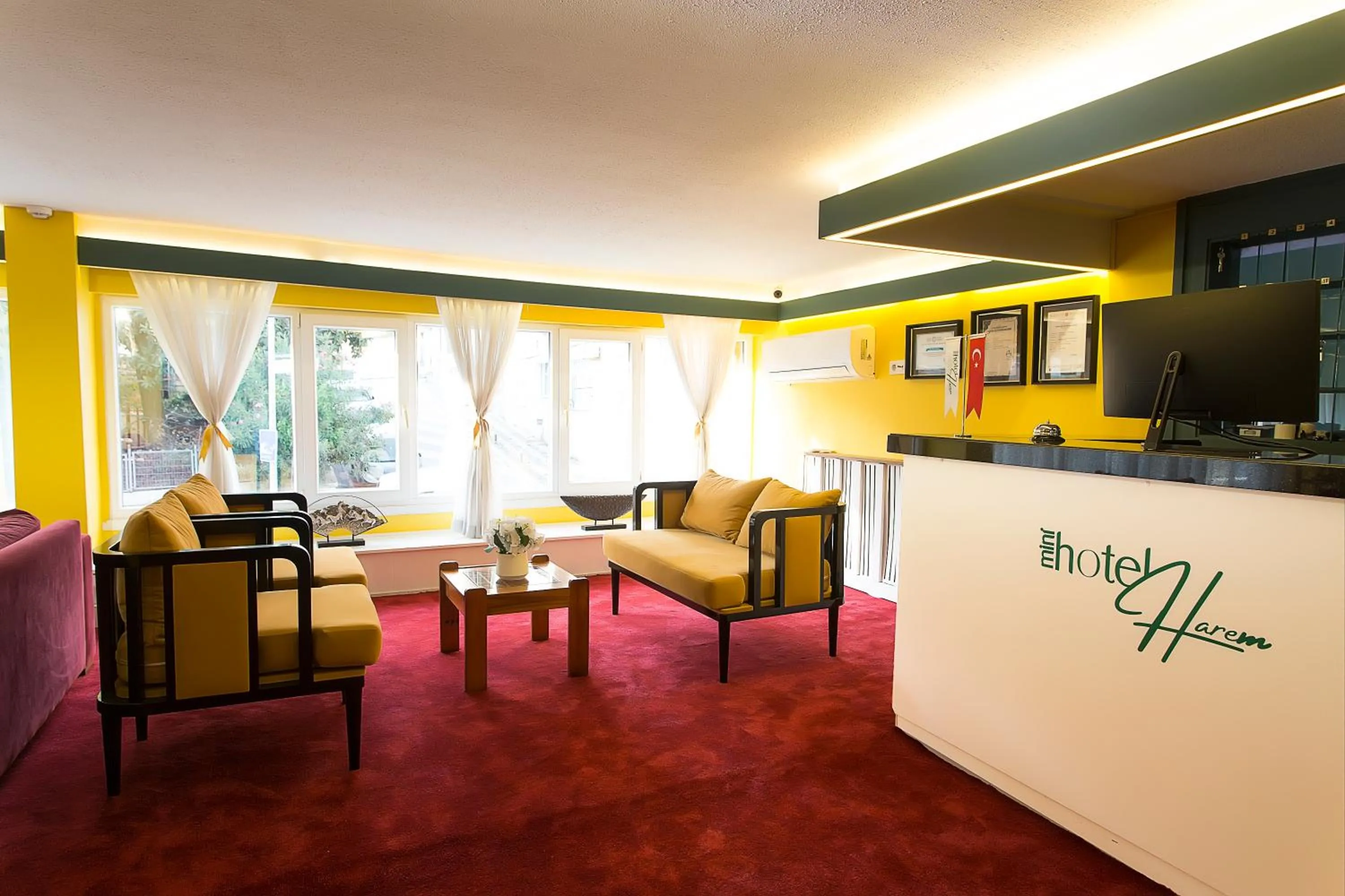 Lobby or reception in Mini Harem Hotel