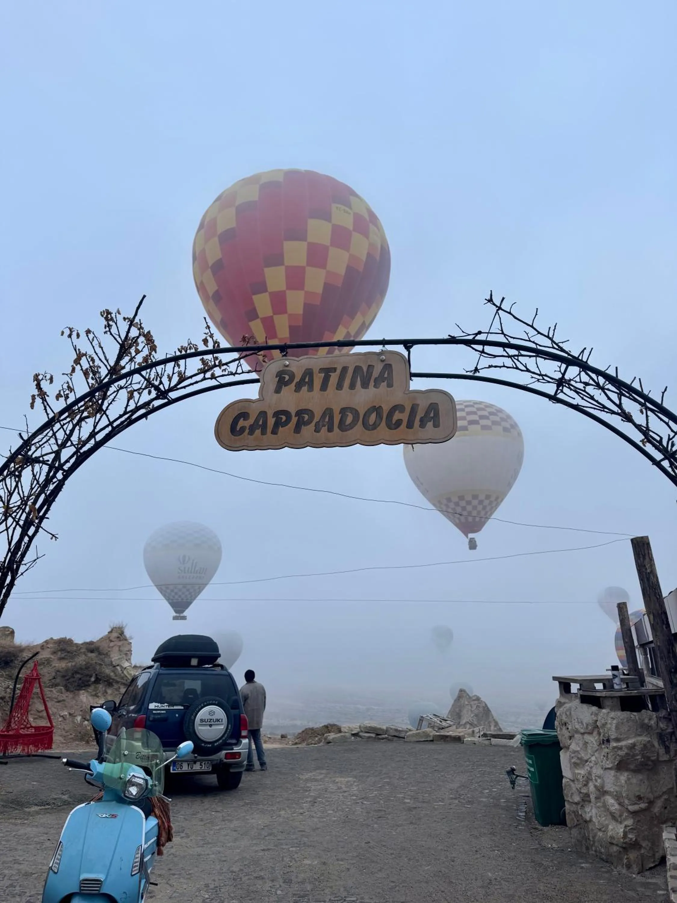 Natural landscape in Patina Cappadocia