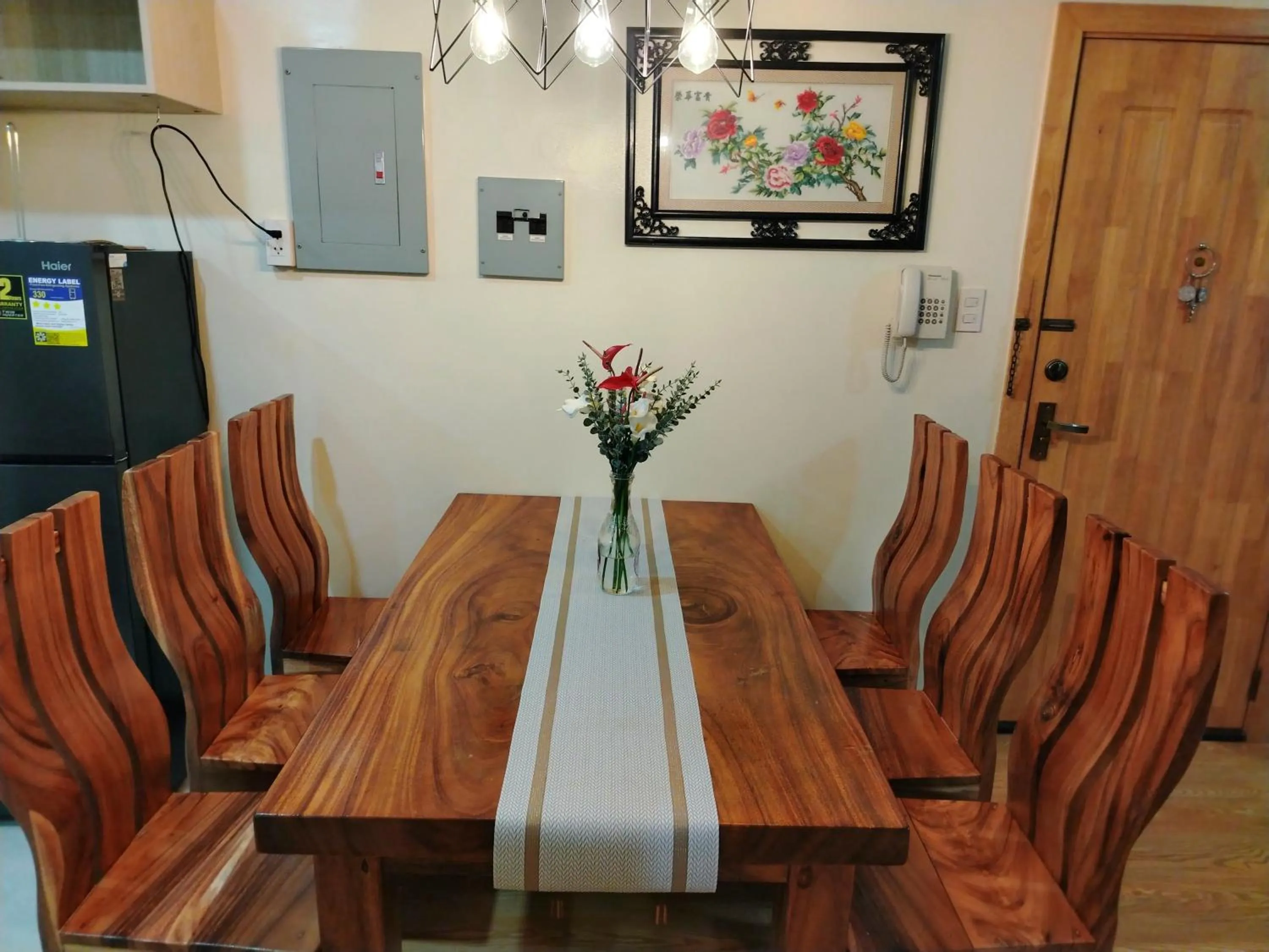 Dining area in Cedar Peak Baguio Staycation