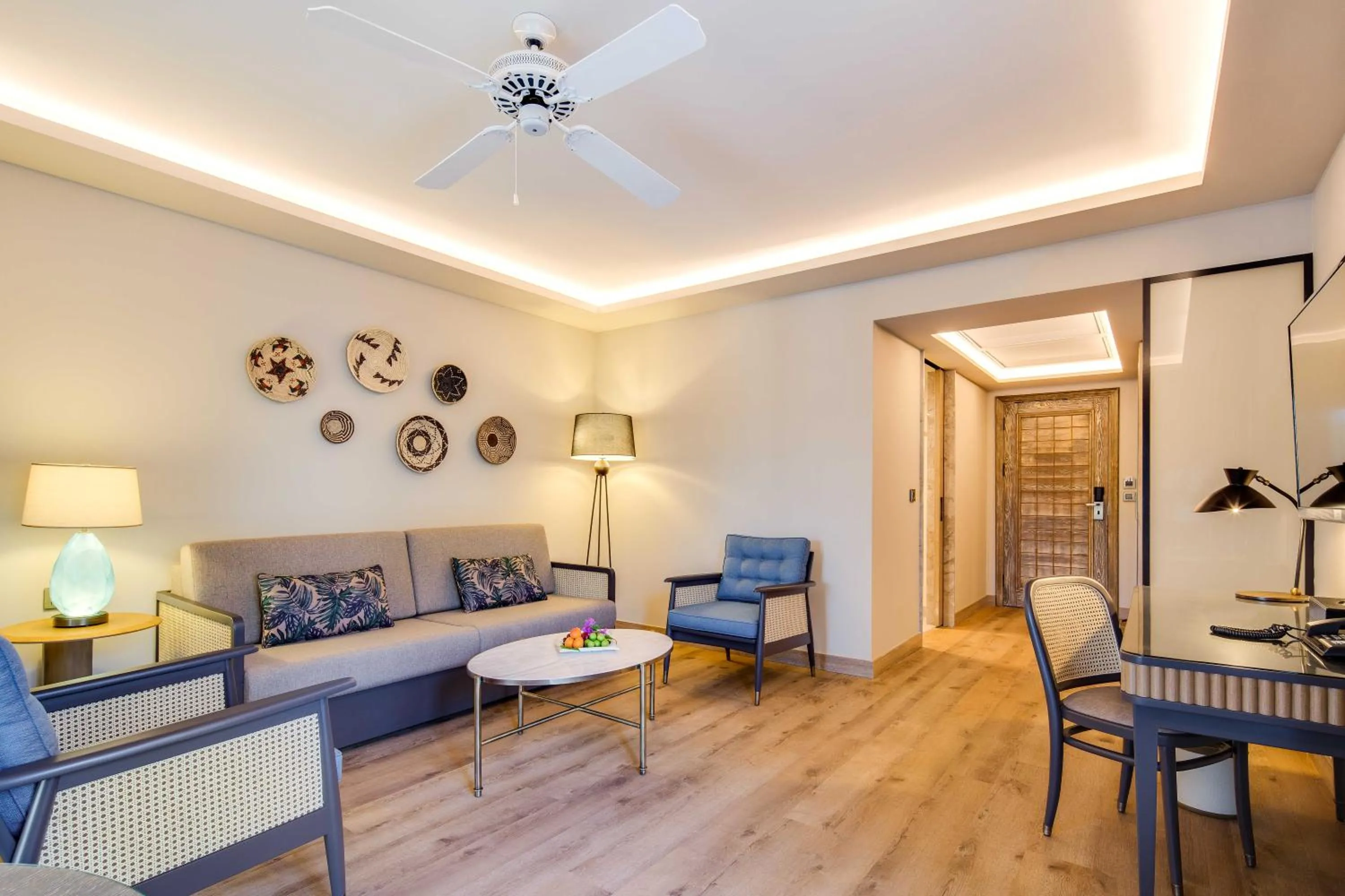 Living room in Divan Bodrum Palmira