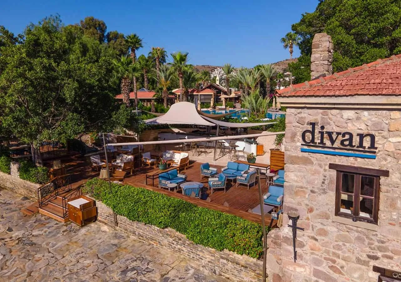 Restaurant/places to eat in Divan Bodrum Palmira