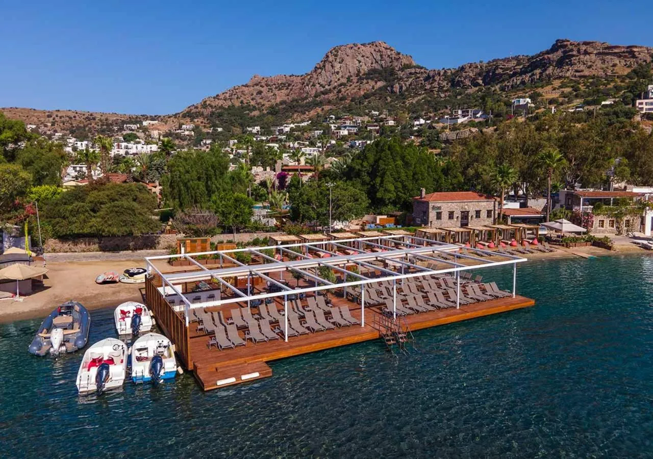 Beach in Divan Bodrum Palmira