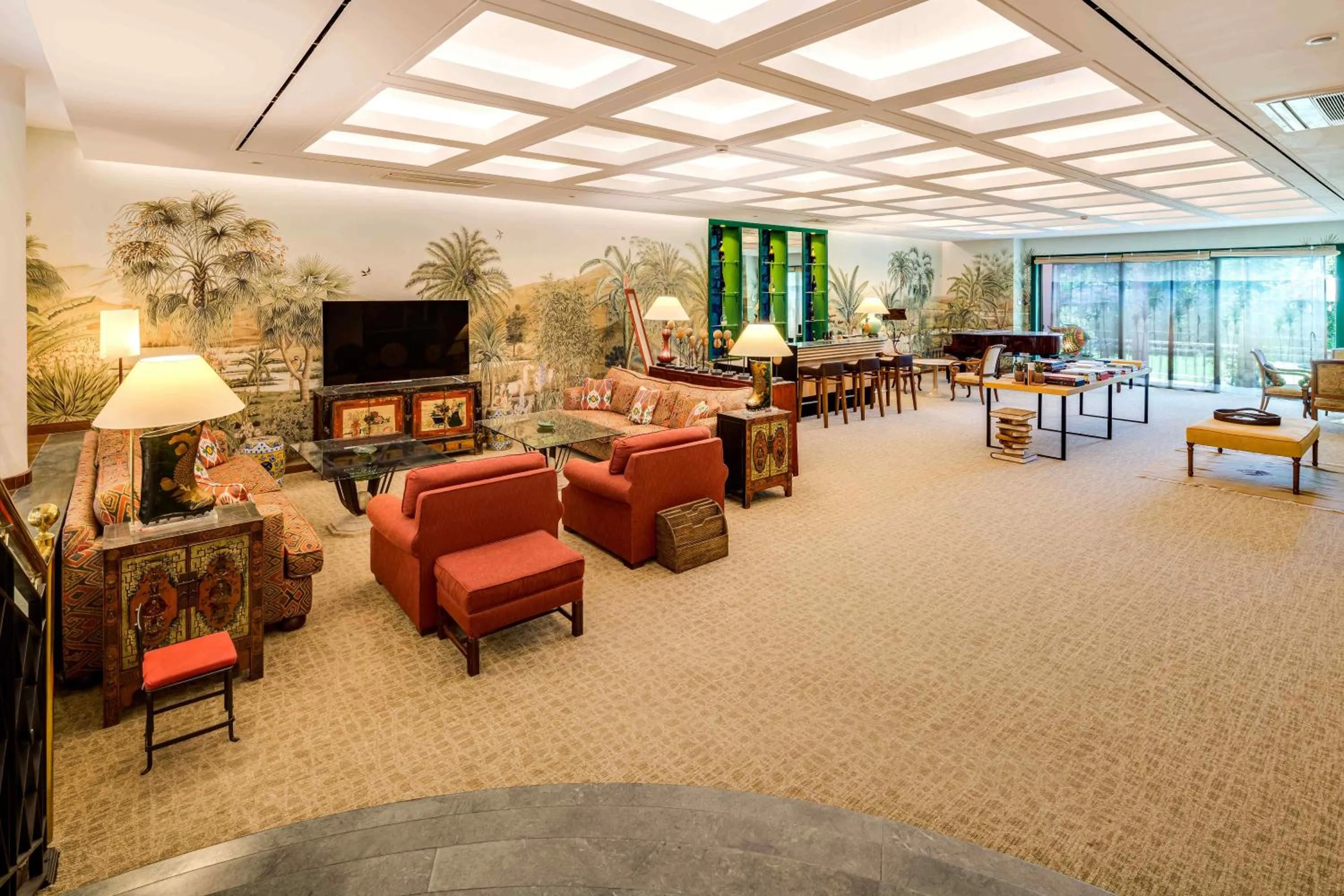 Lobby or reception in Divan Bodrum Palmira