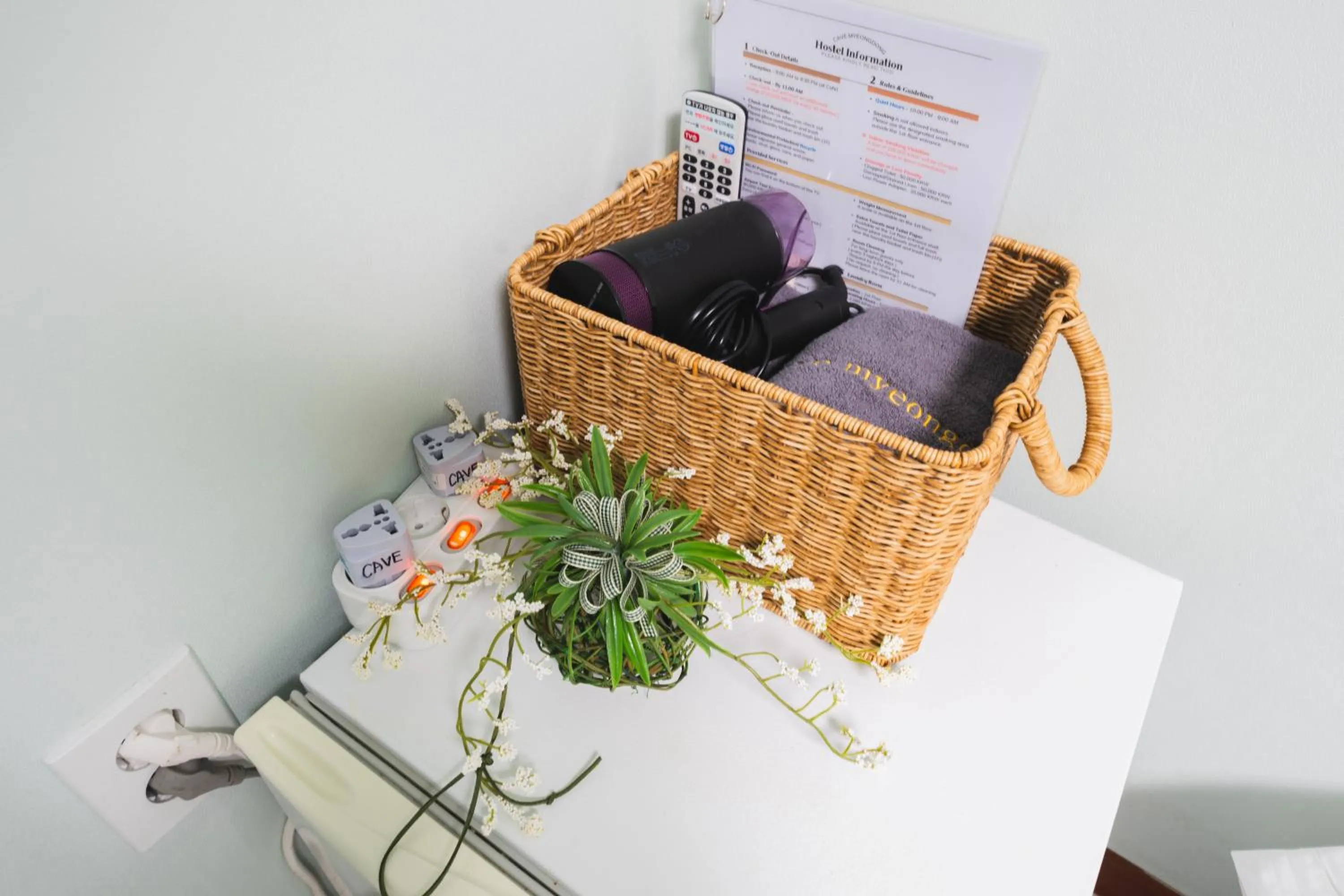 Decorative detail in Cave Myeongdong