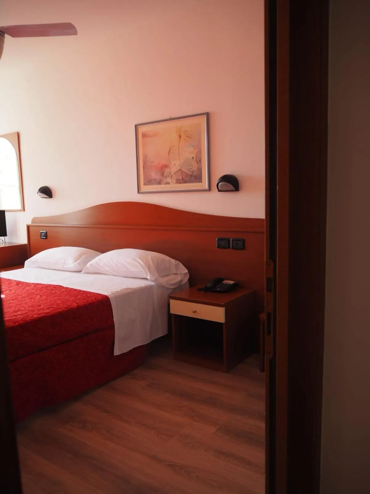 Bed in Hotel Roma Assisi