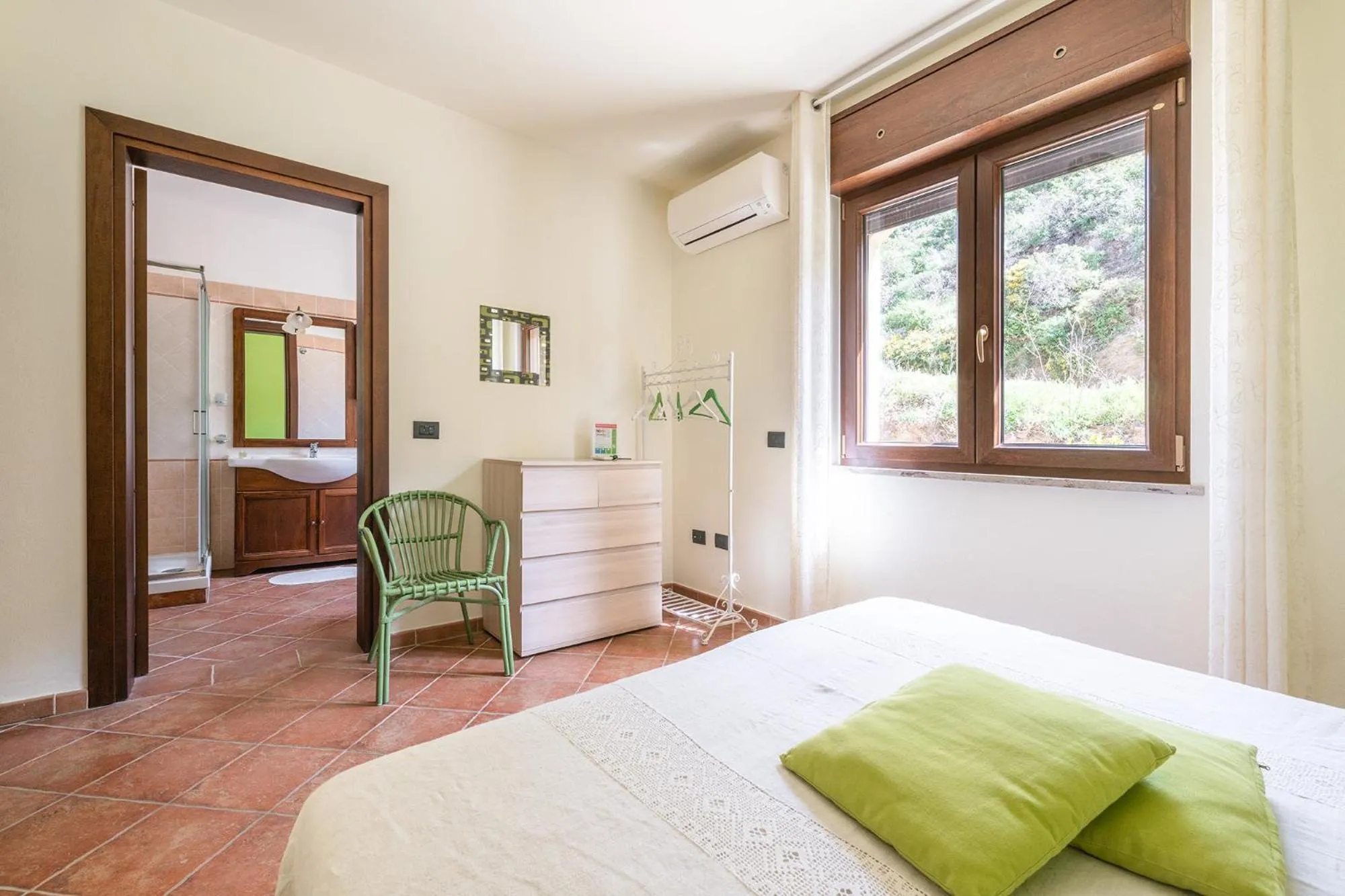 Bed in B&B Pedra Rubia