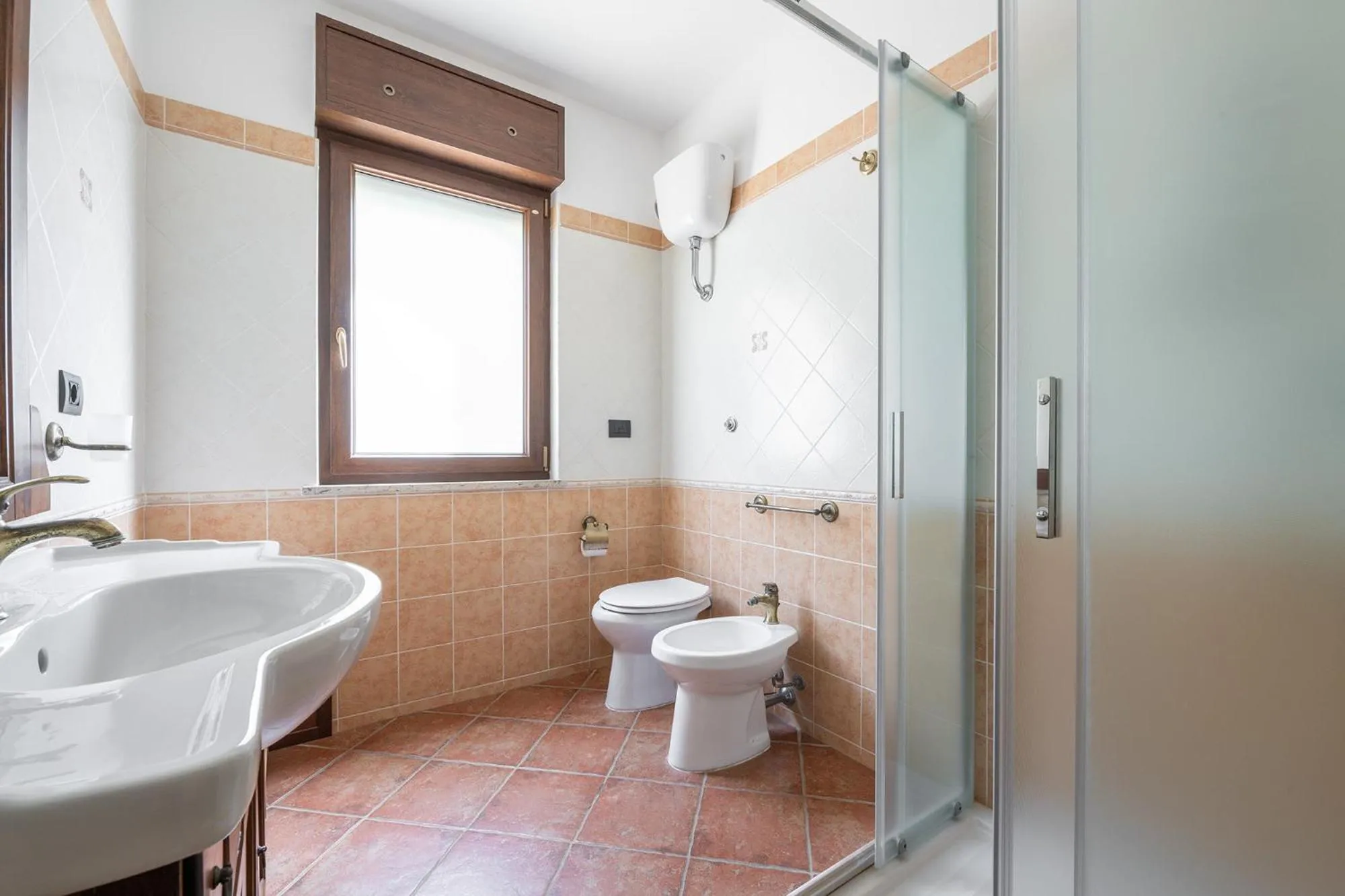 Bathroom in B&B Pedra Rubia