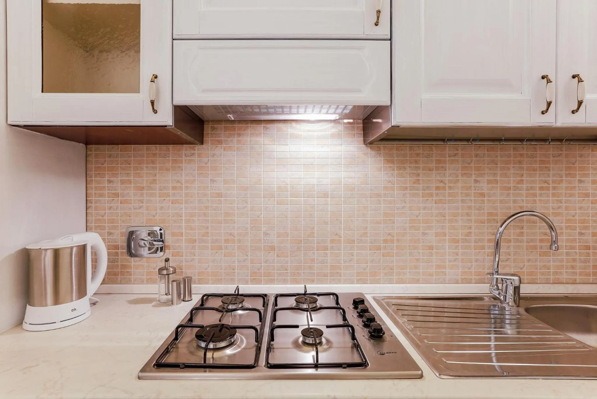 Kitchen or kitchenette in Locanda dei Poeti Rooms & Apartments