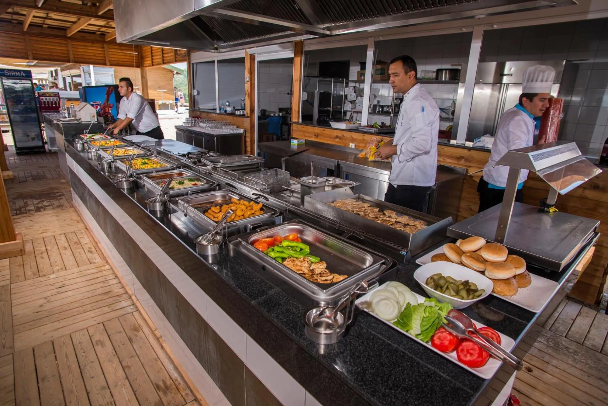 Food close-up in Palm World Side Resort & Spa