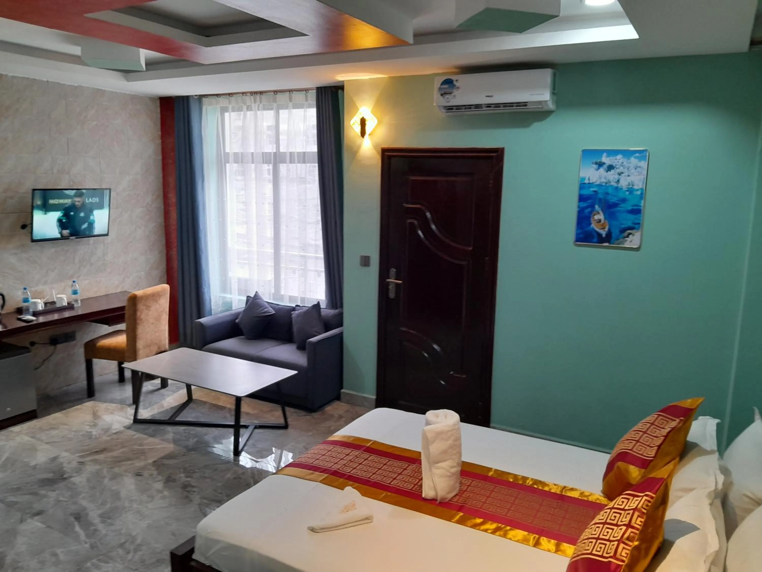 Photo of the whole room, Bed in Mazola Diamond Hotel