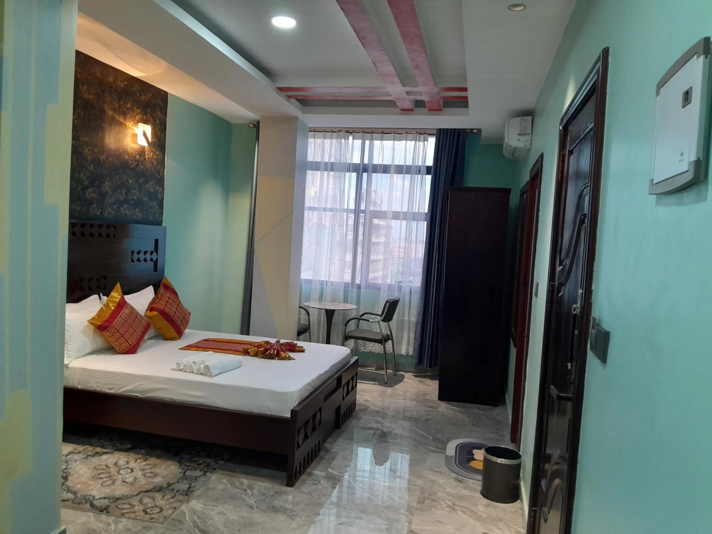 Photo of the whole room, Bed in Mazola Diamond Hotel