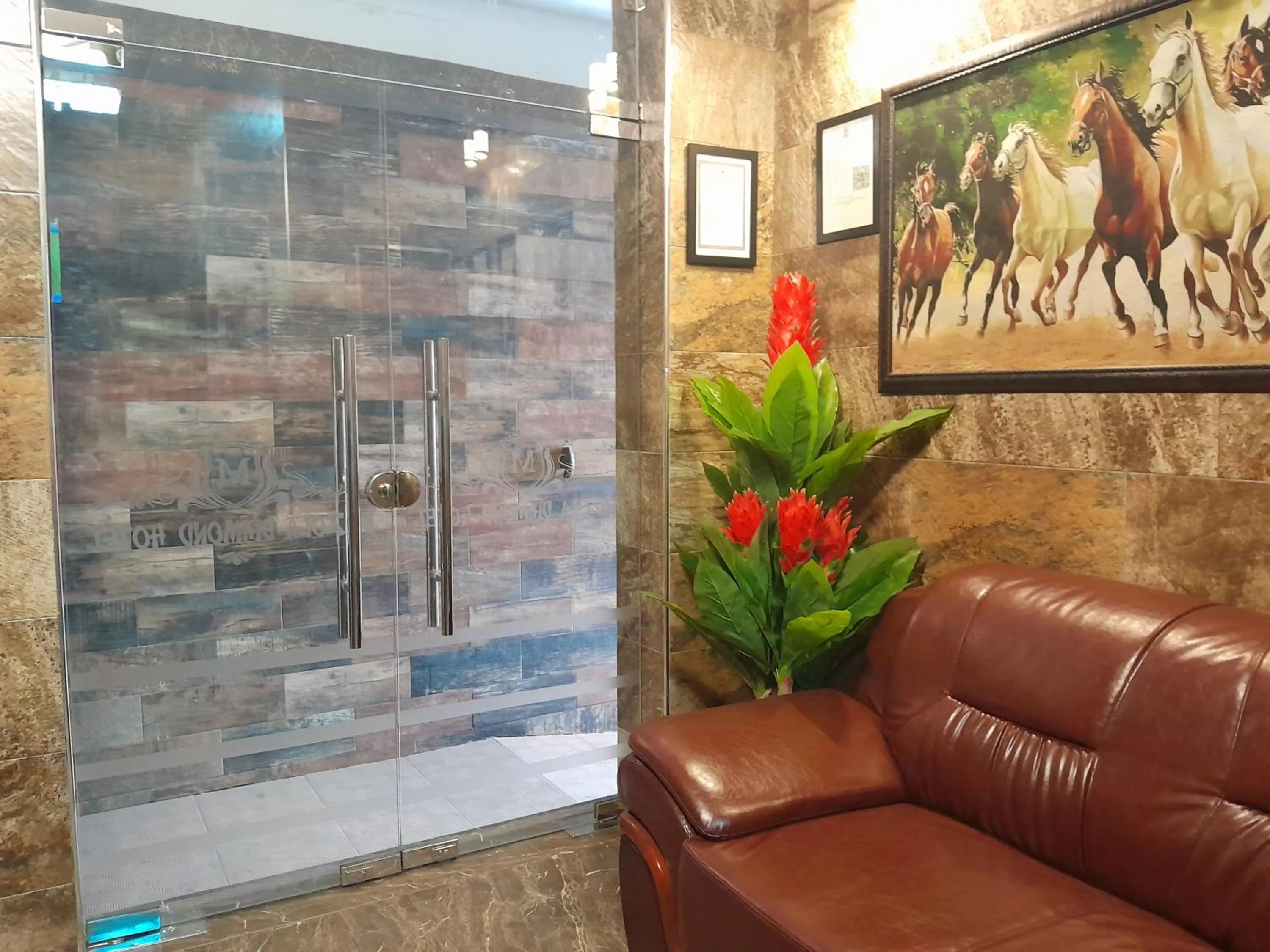 Lobby or reception in Mazola Diamond Hotel