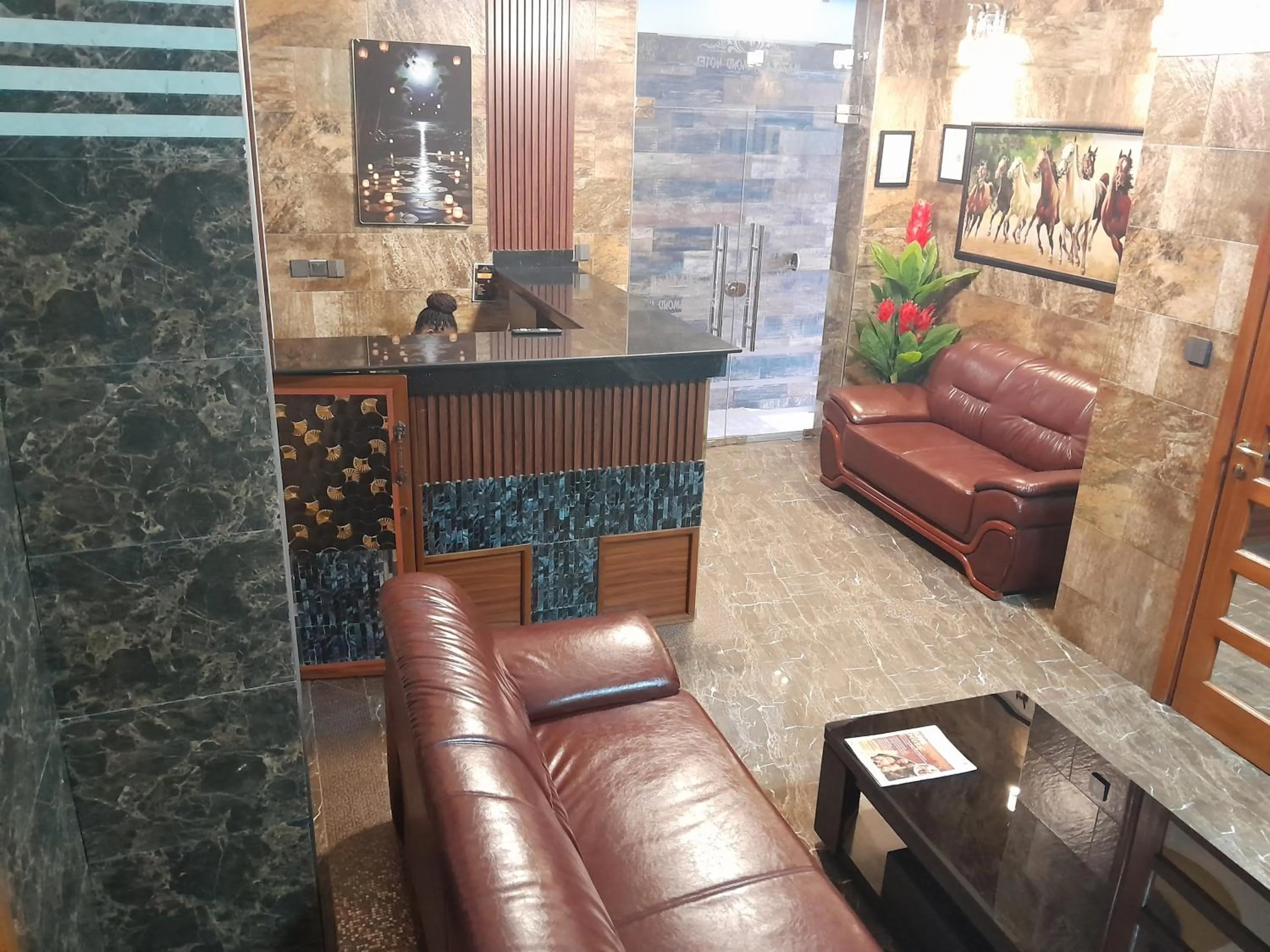 Lobby or reception in Mazola Diamond Hotel