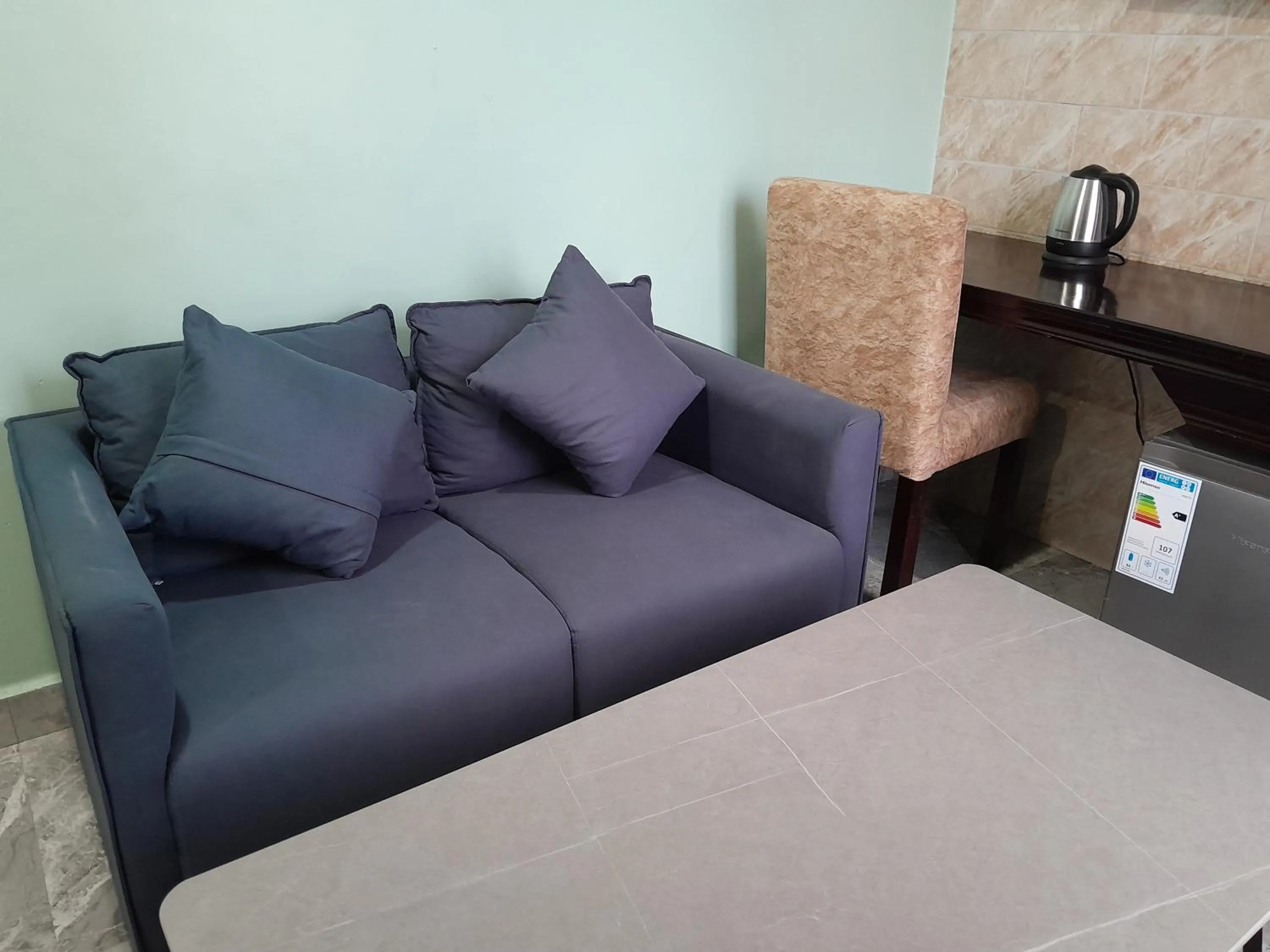 Seating area in Mazola Diamond Hotel