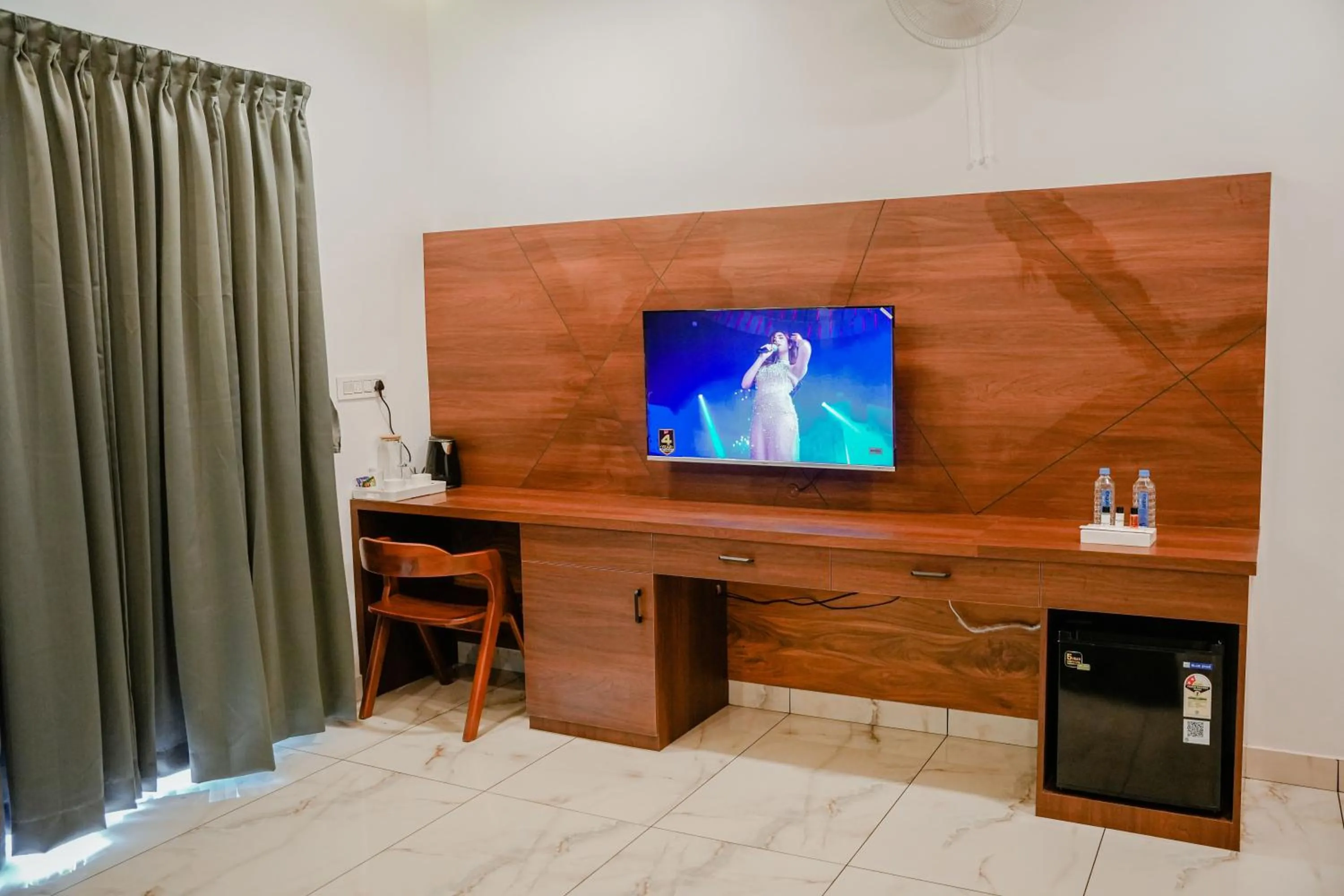 TV and multimedia in Ethnic Villa Wayanad