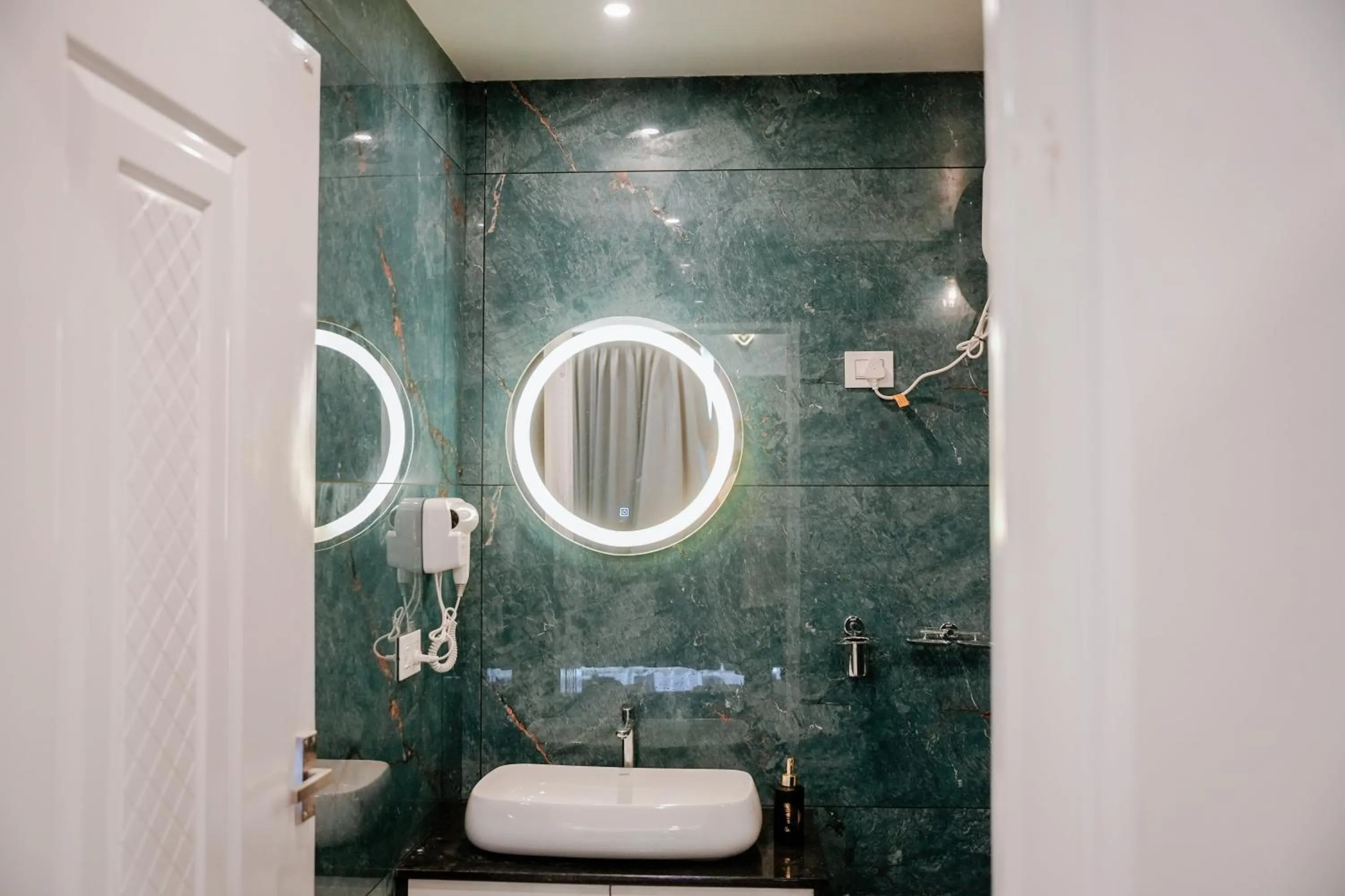 Shower in Ethnic Villa Wayanad