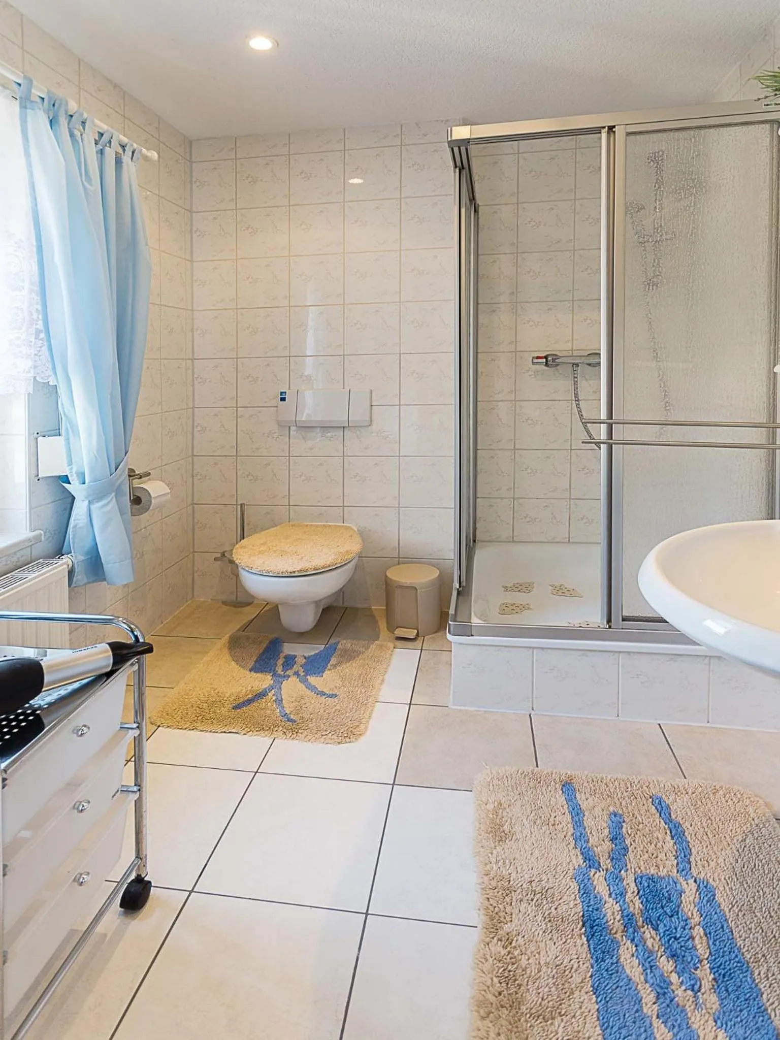 Shower in Ferienhaus Prinzler