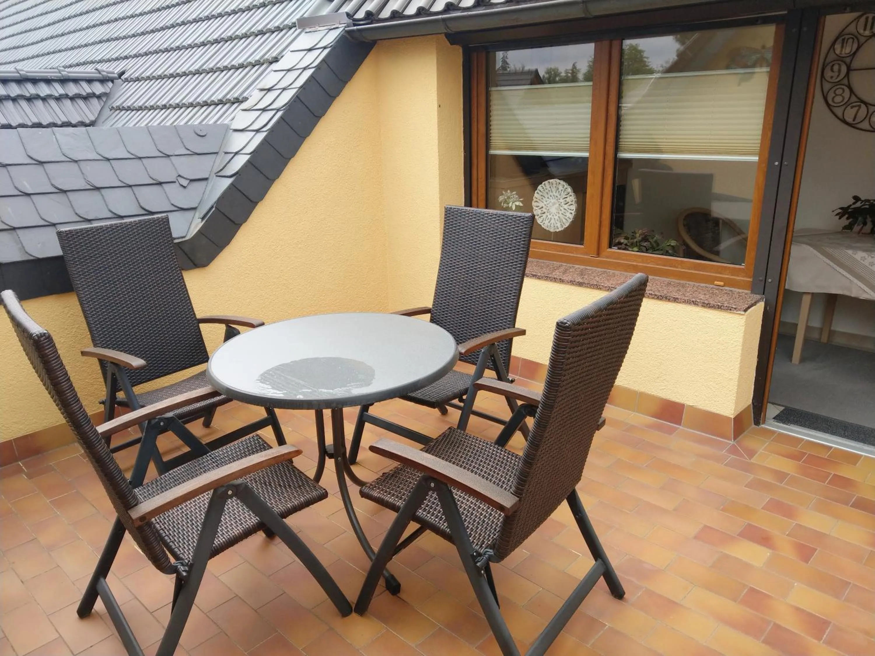Balcony/Terrace in Ferienhaus Prinzler