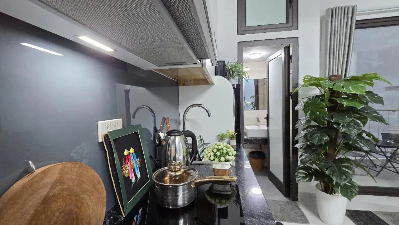 stove in The Chilling'N Homestay Ha Noi 89