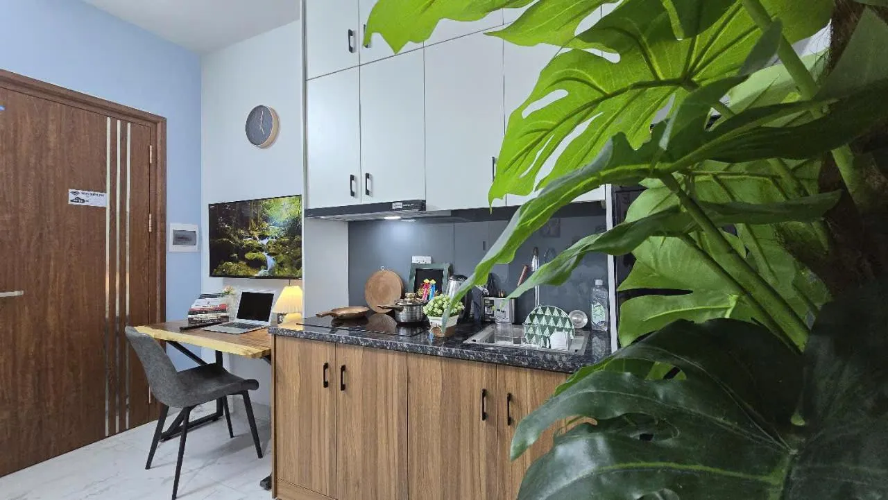 stove in The Chilling'N Homestay Ha Noi 89