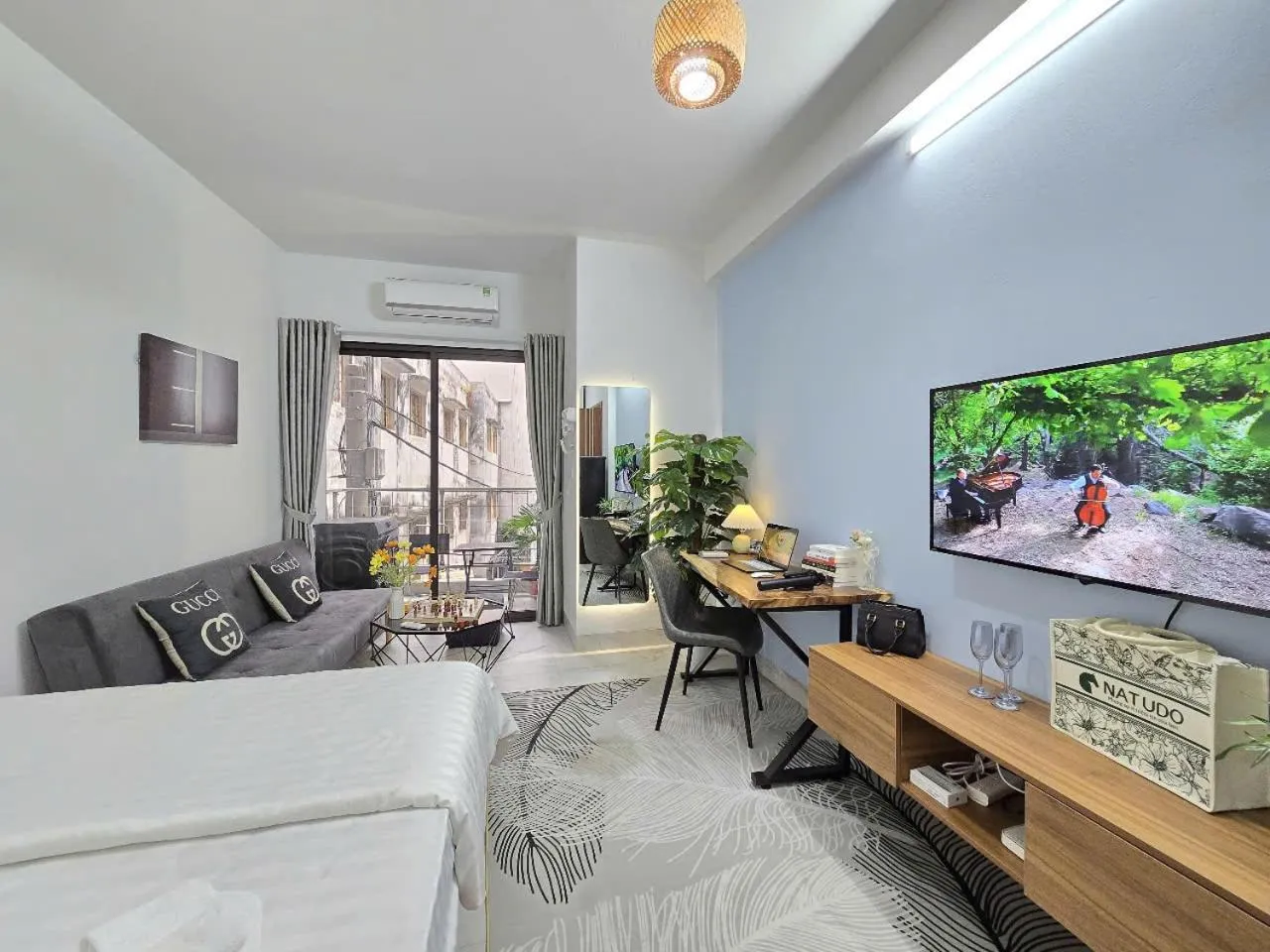 Living room in The Chilling'N Homestay Ha Noi 89