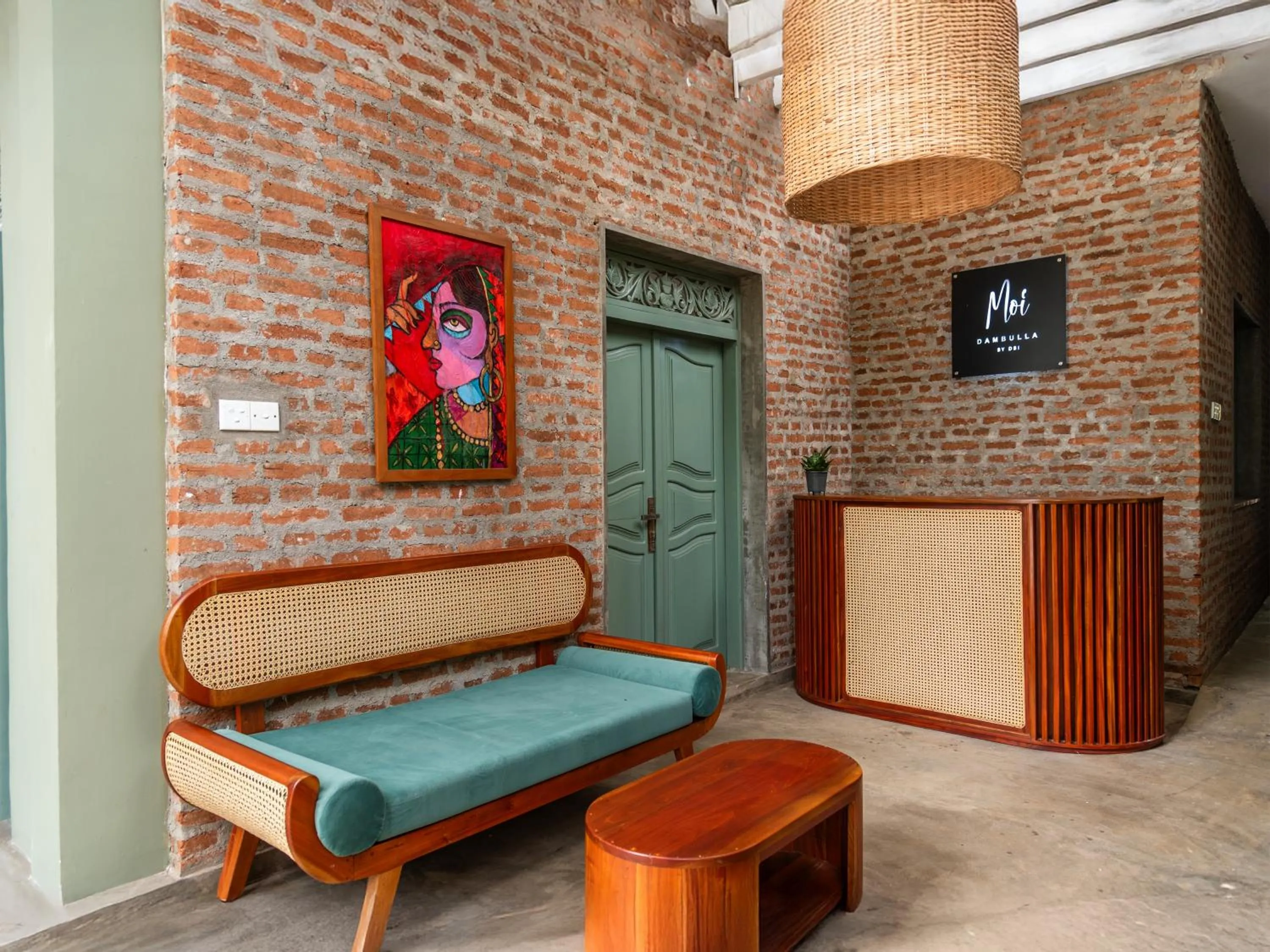 Lobby or reception in Moi Dambulla by DBI
