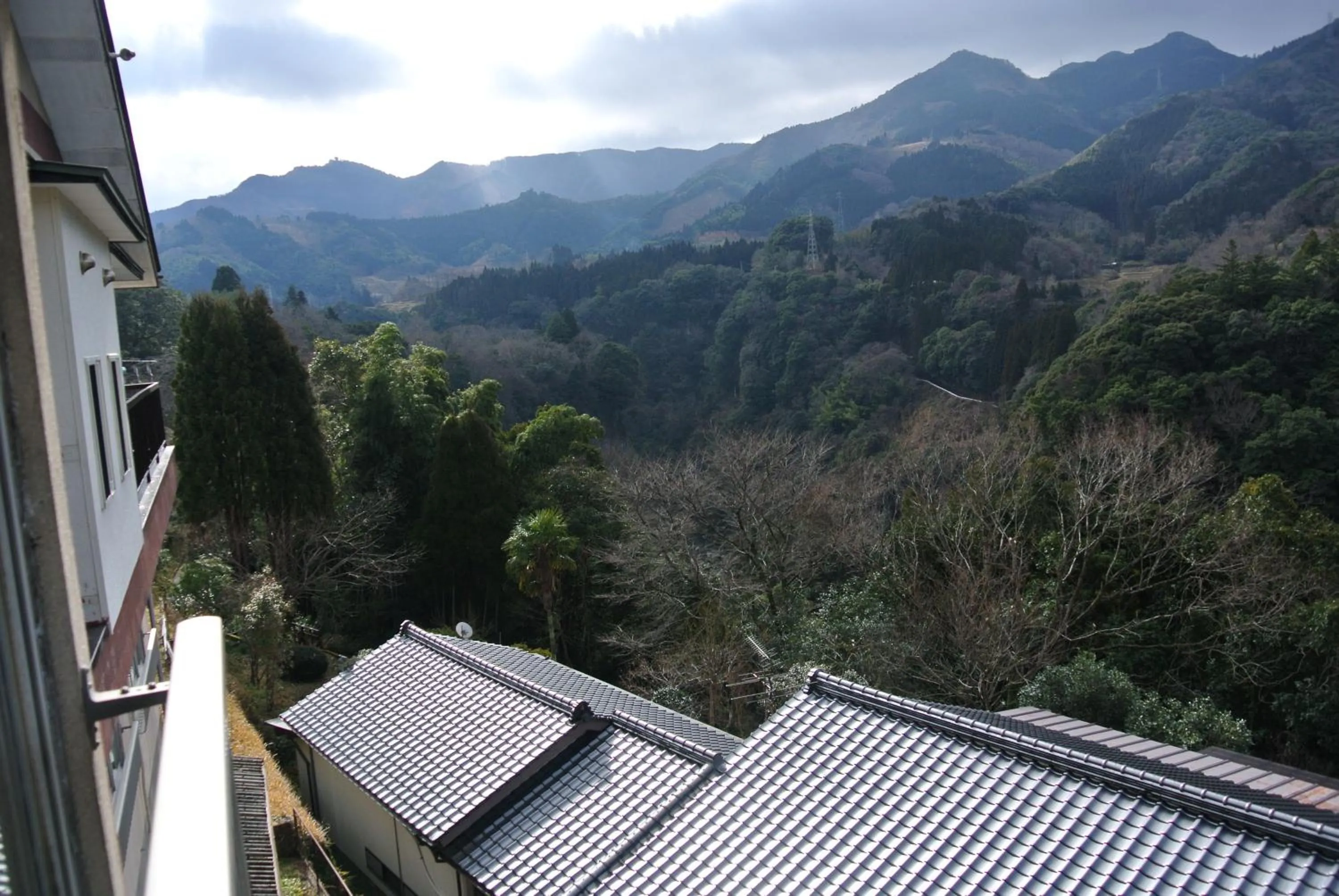 View (from property/room) in Takachiho B&B Ukigumo