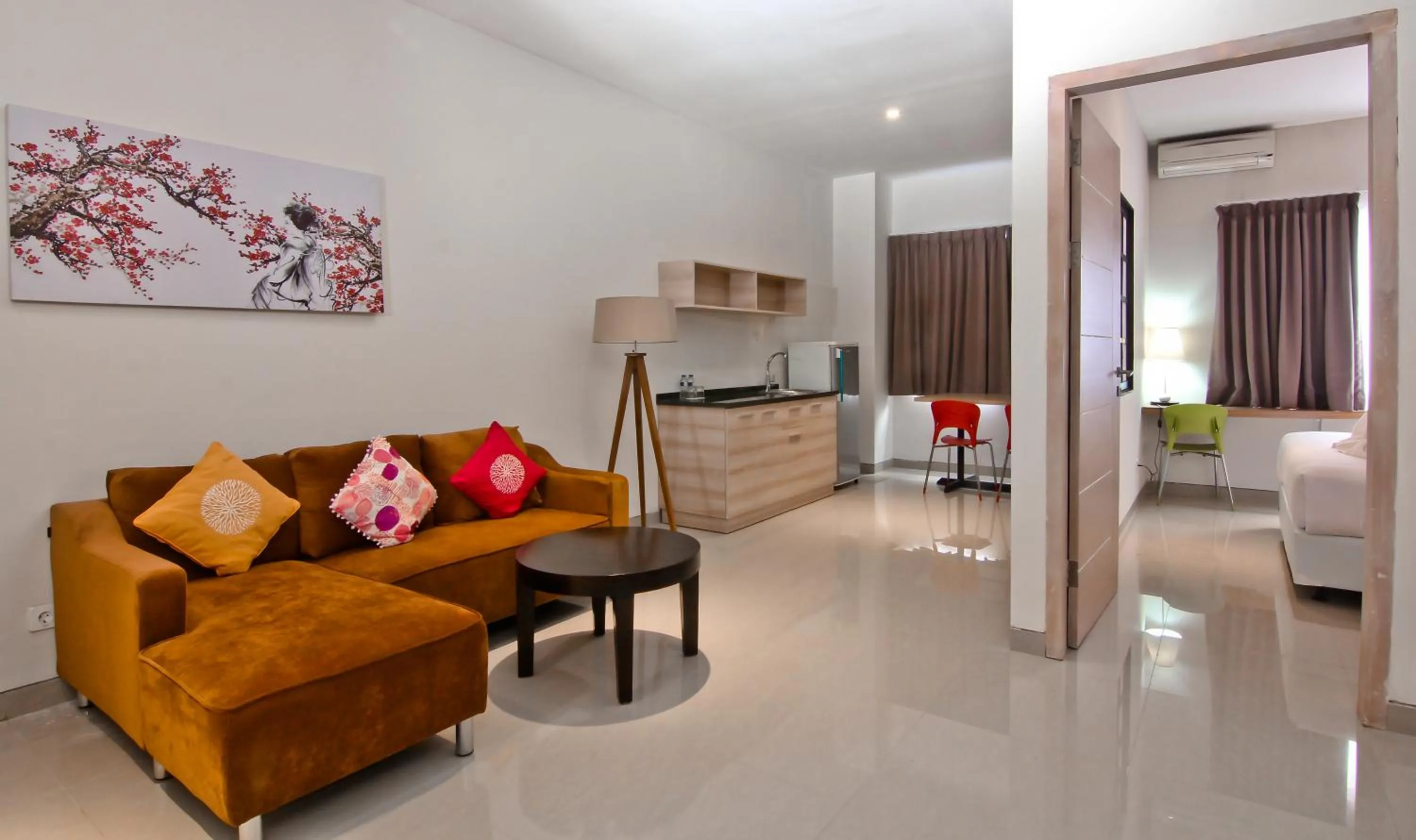 Seating area in The Salak Style Hotel