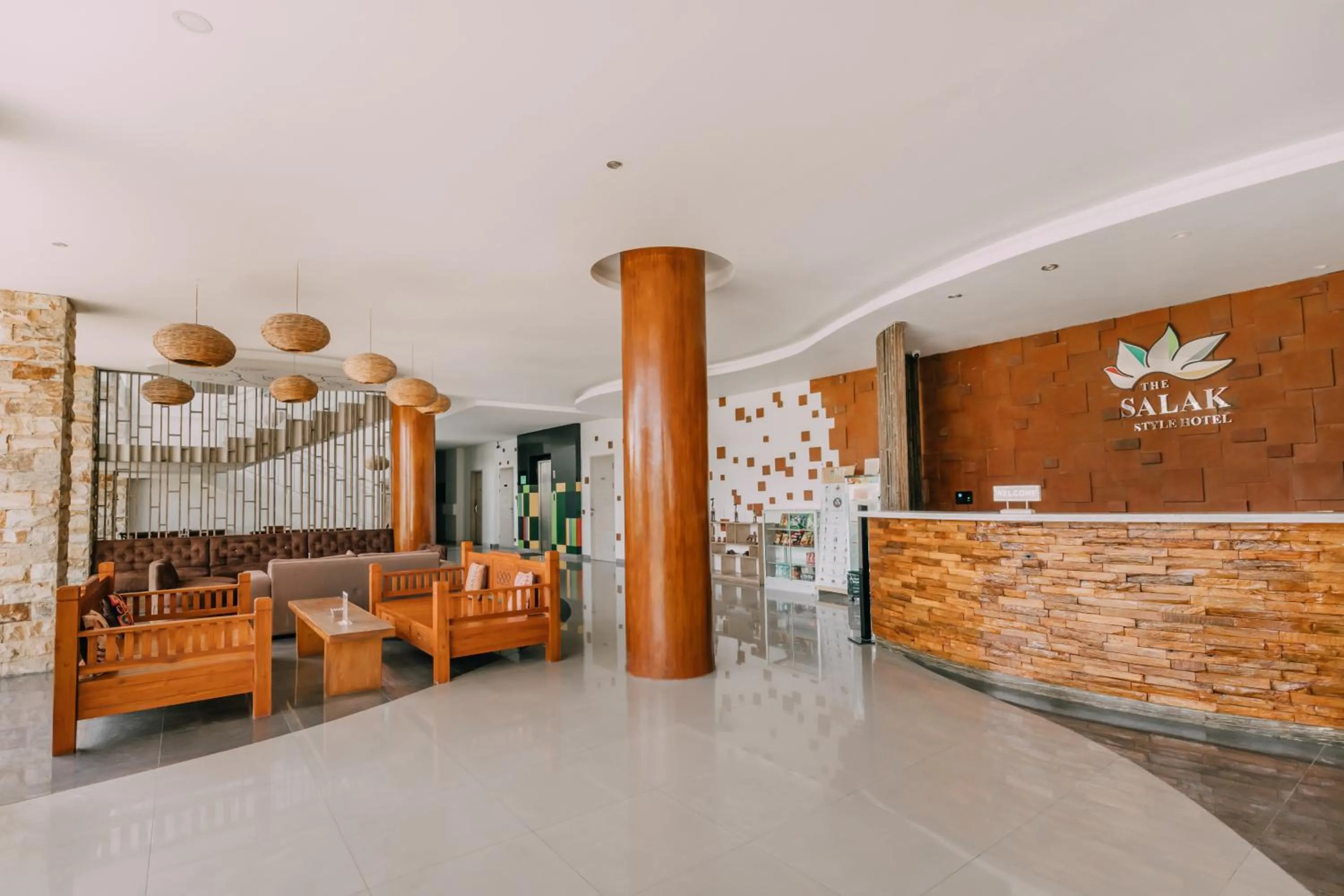 Property building in The Salak Style Hotel
