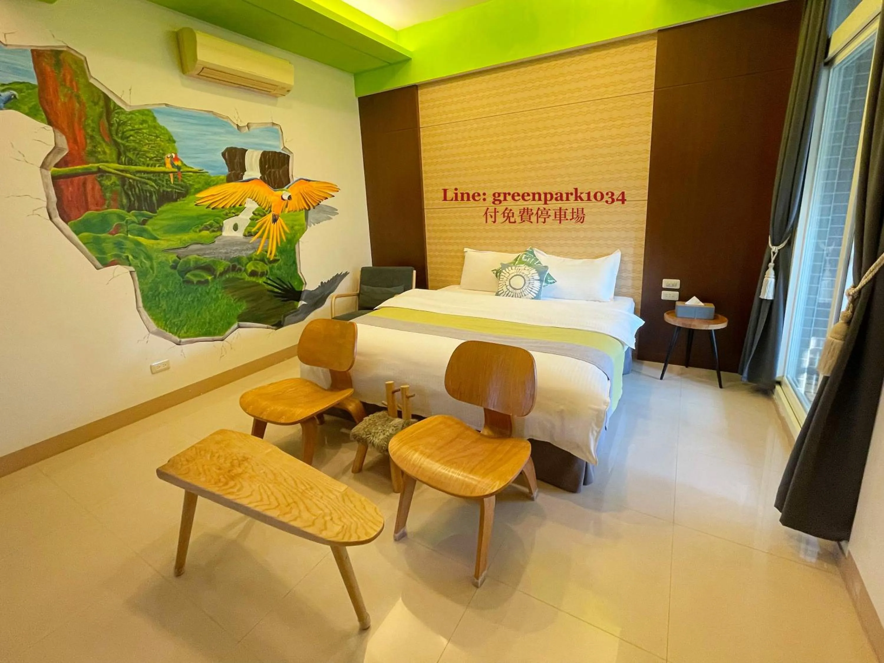 Bed in Green Park Homestay