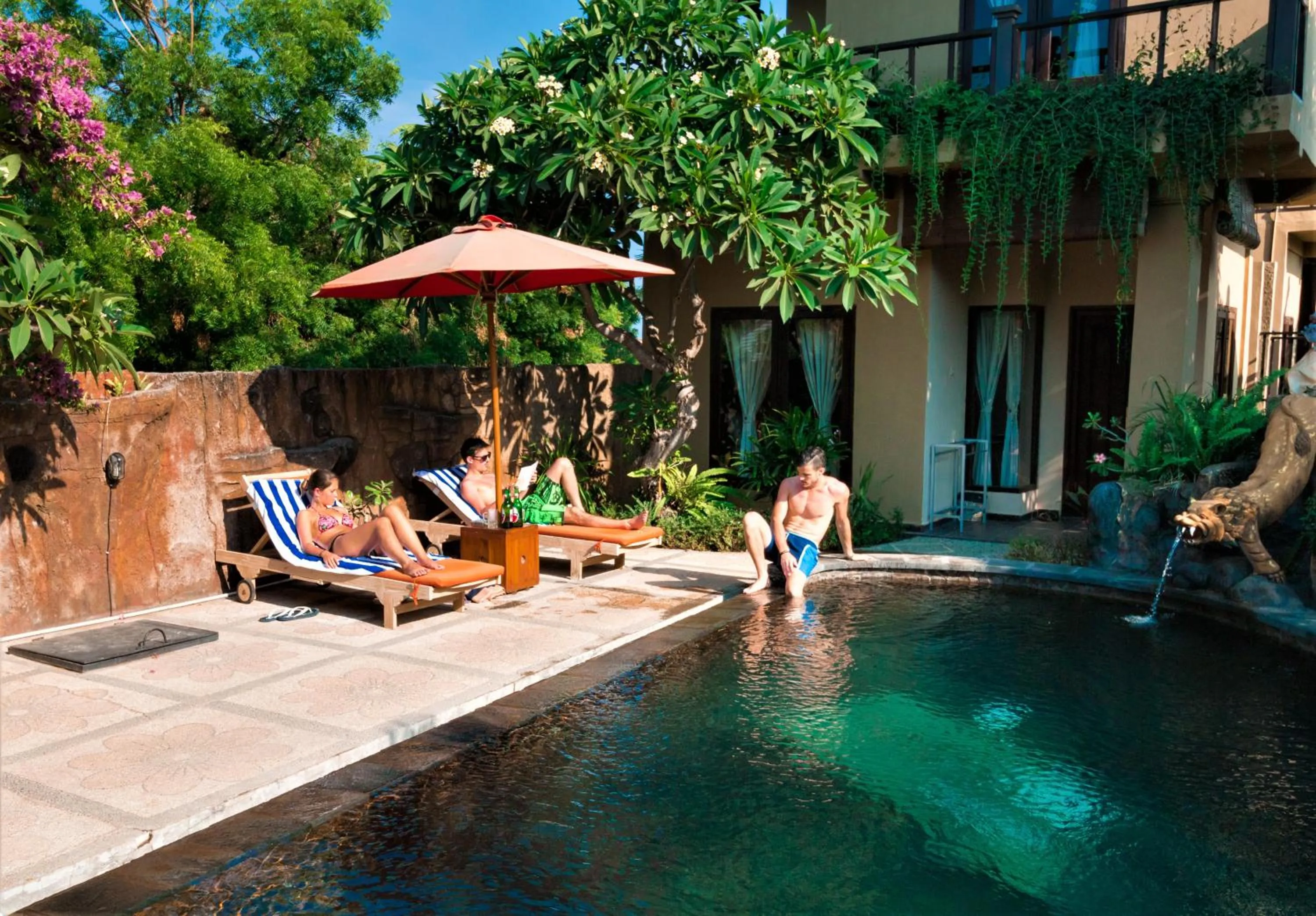 Swimming pool in Pondok Mimpi Tulamben by AGATA