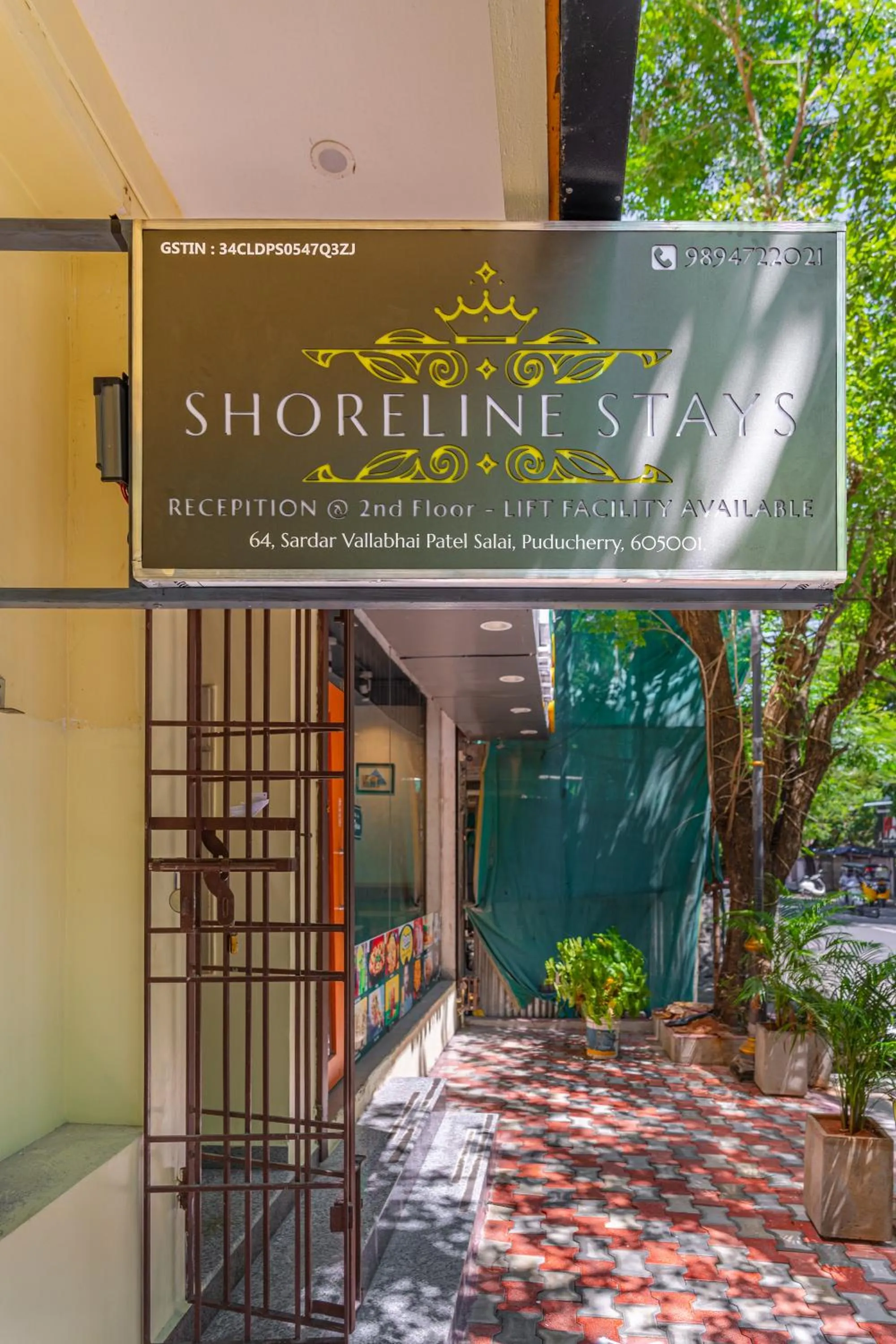 Property logo or sign in Shoreline Stays Near Rock Beach