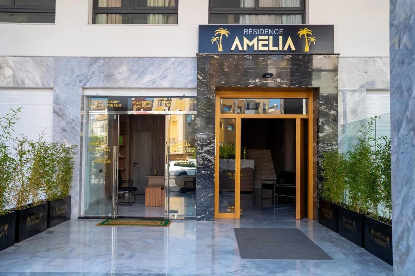 Facade/entrance in Amelia Appart-Hotel