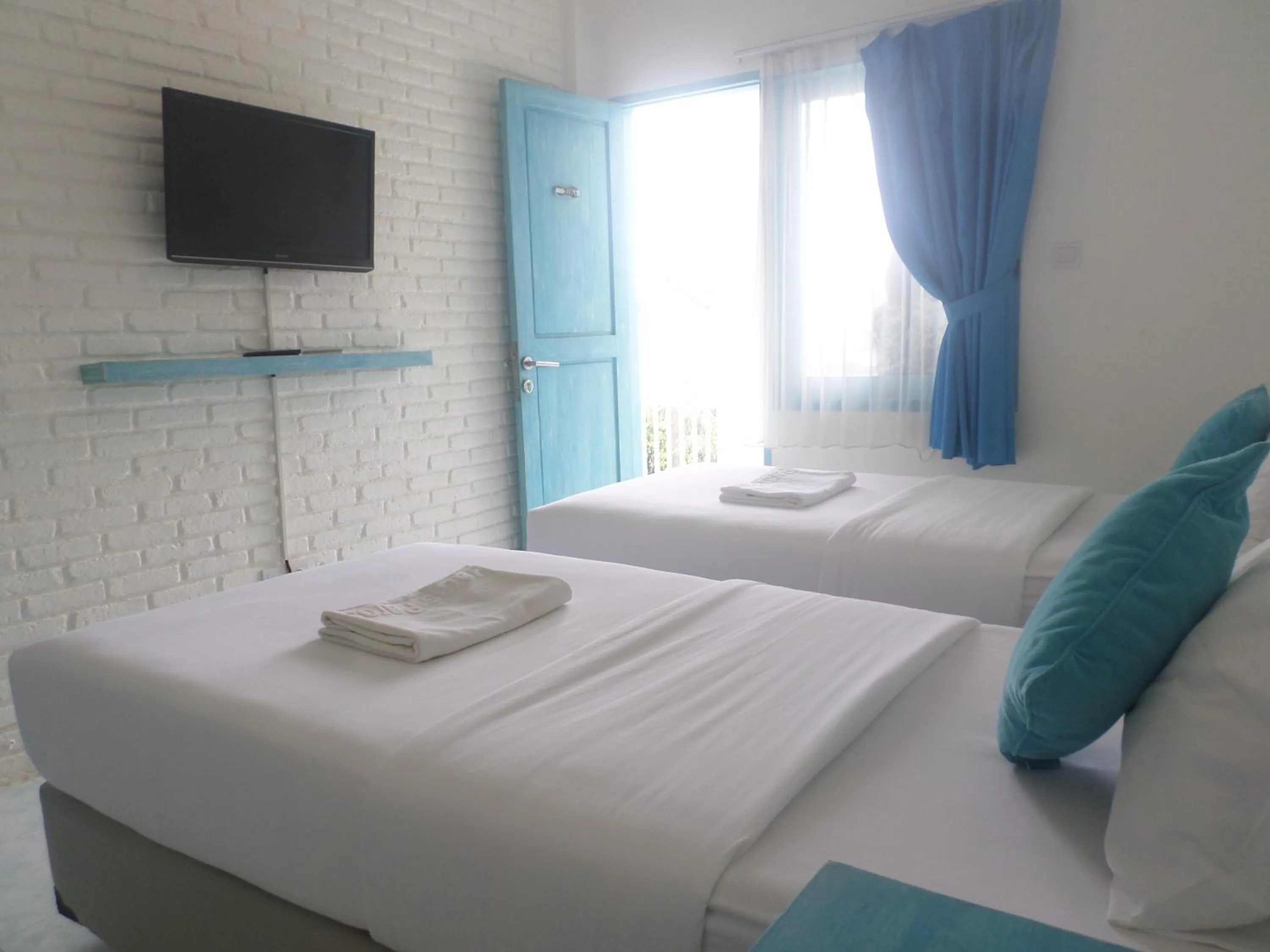 Bedroom, Bed in Paras Paros Marina Lodge