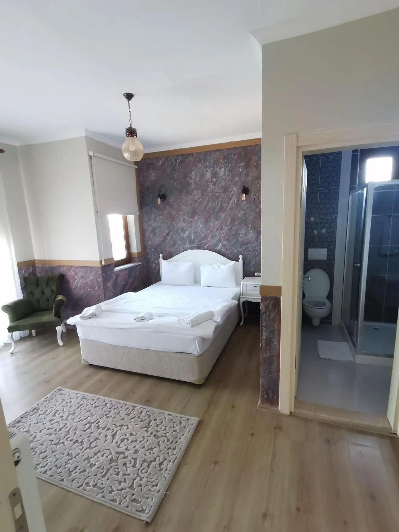 Bed in Akamoy Boztepe Hotel & restaurant