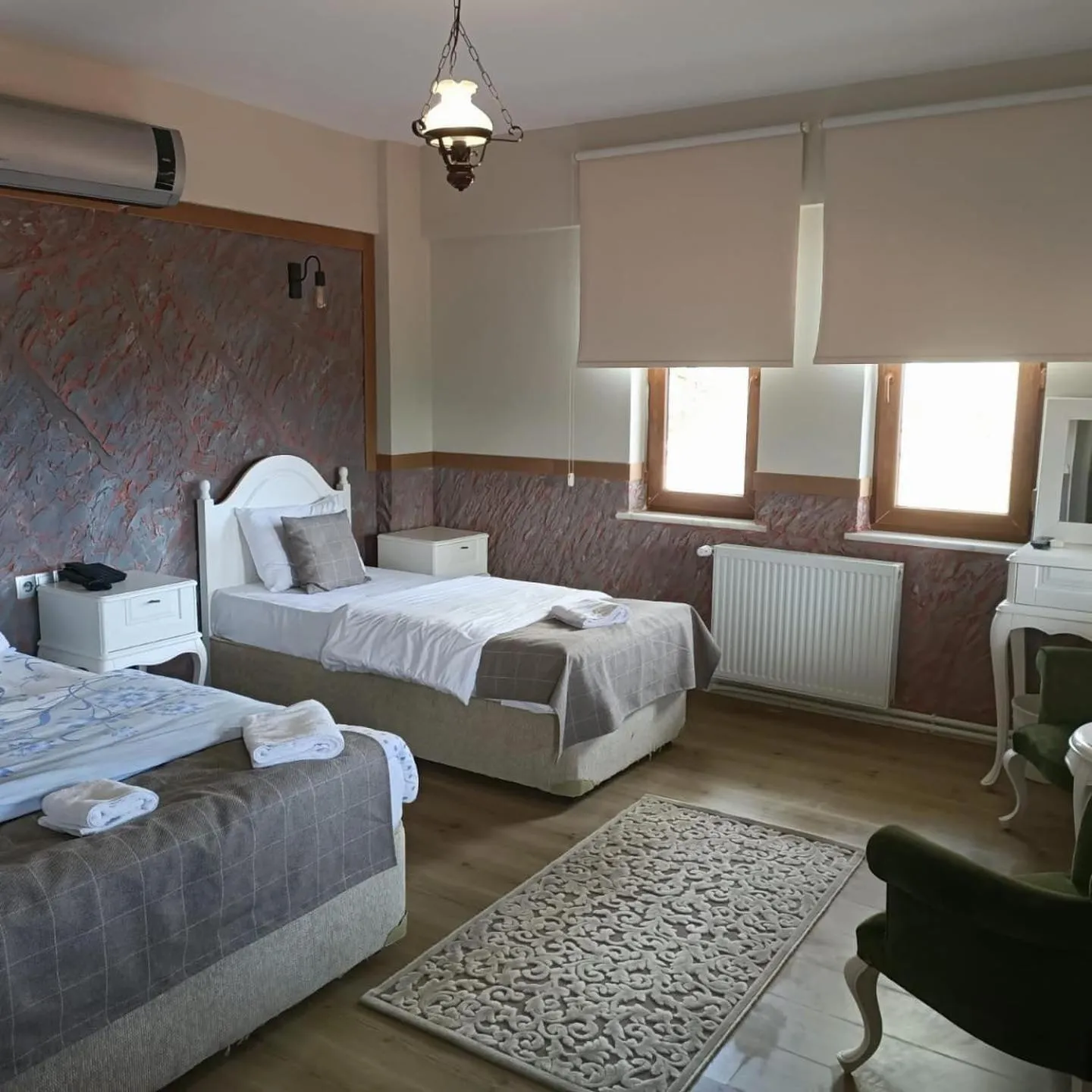 Bed in Akamoy Boztepe Hotel & restaurant