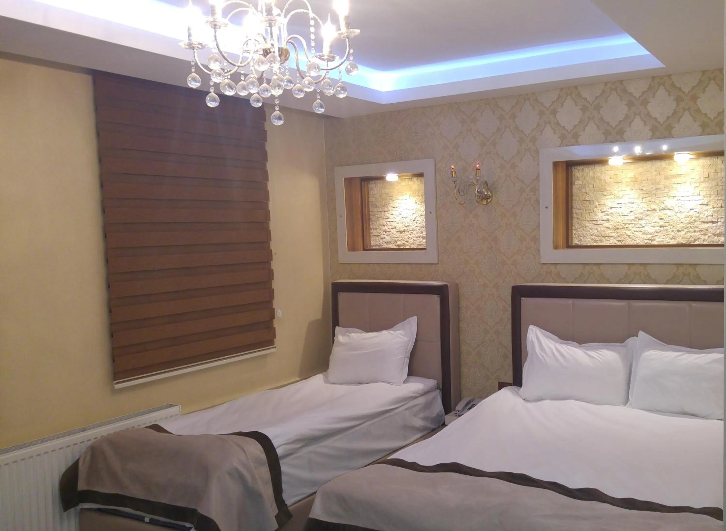 Bed in Kars Konak Hotel