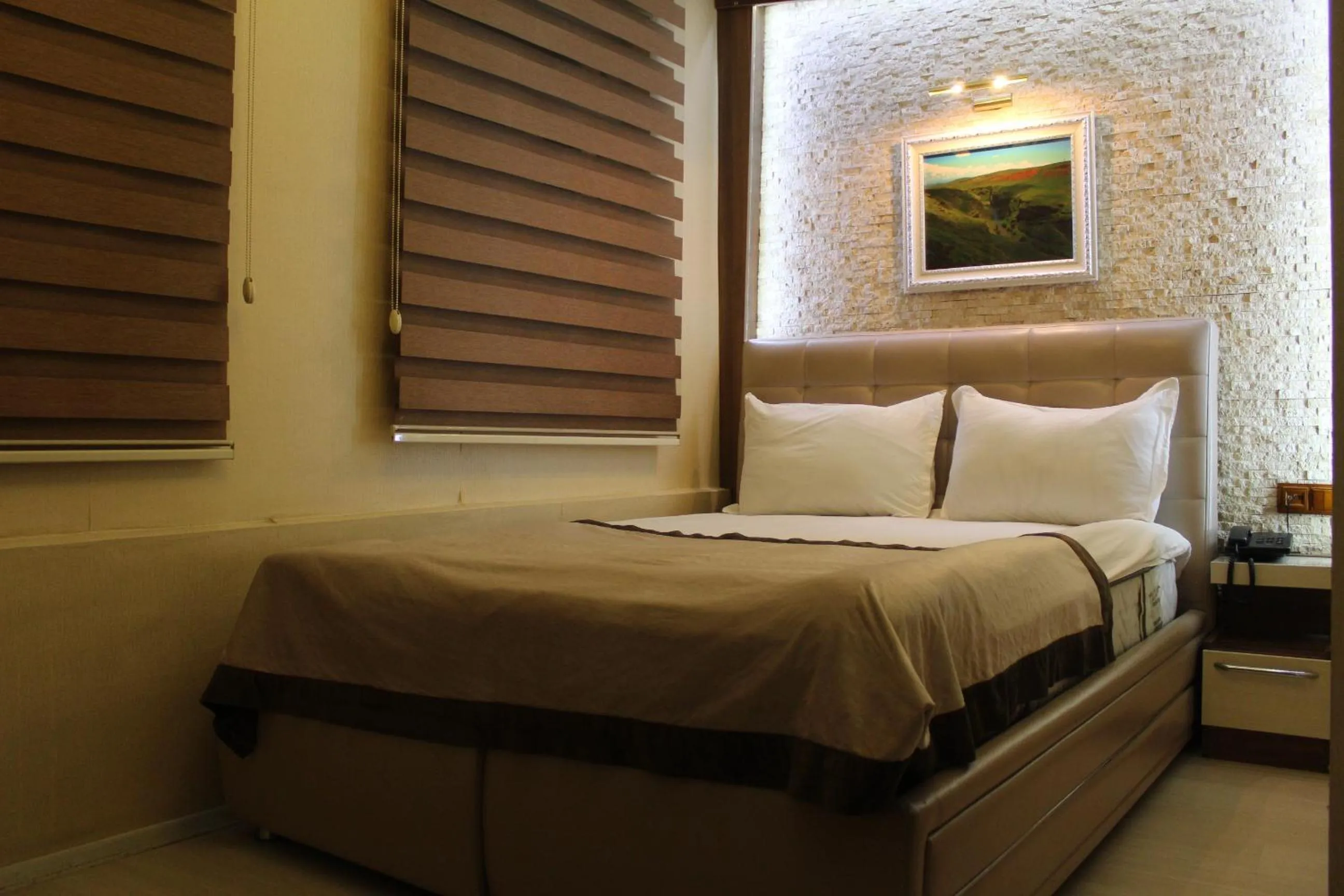 Bed in Kars Konak Hotel