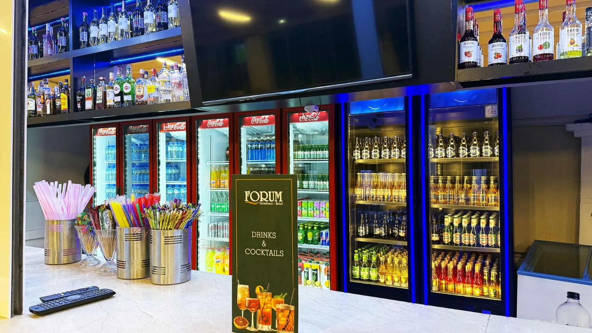 Lounge or bar in Forum Residence Hotel