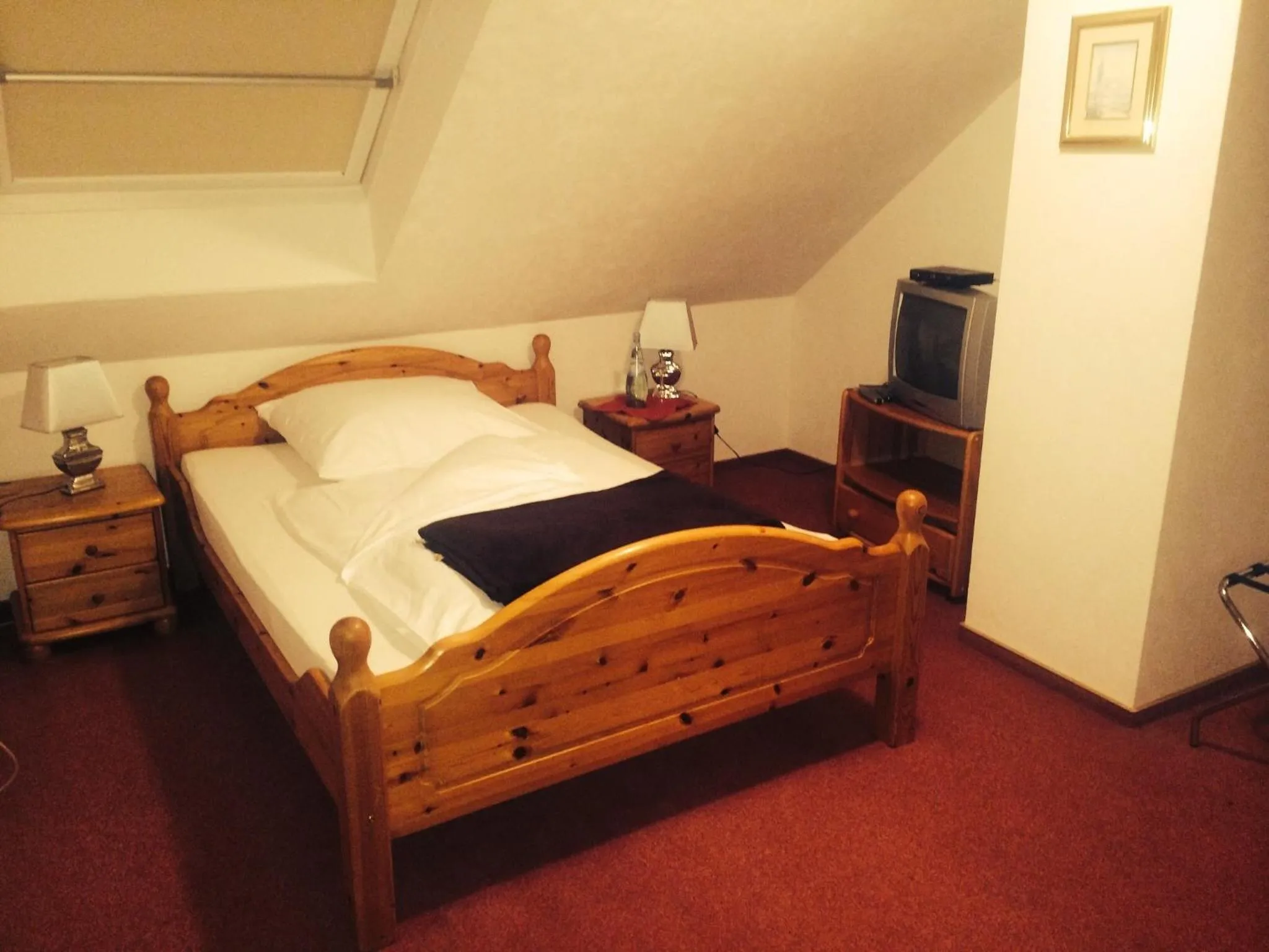 Bed in Hotel Friesenhof