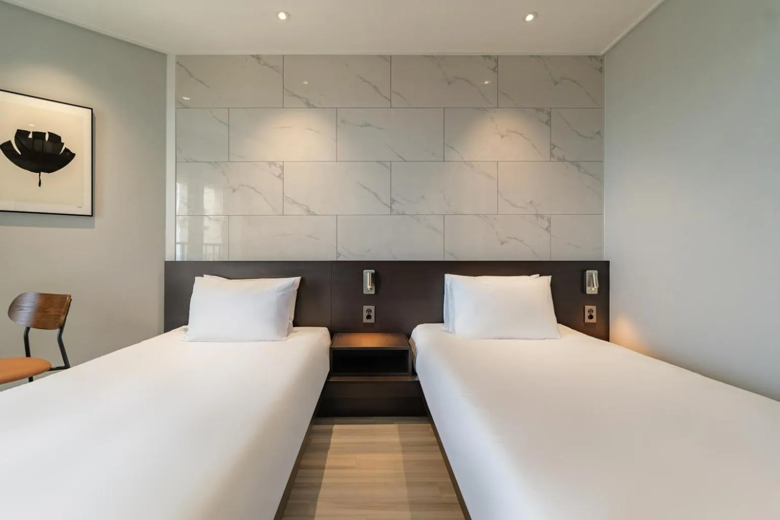 Bed in Le Collective Sokcho Beach